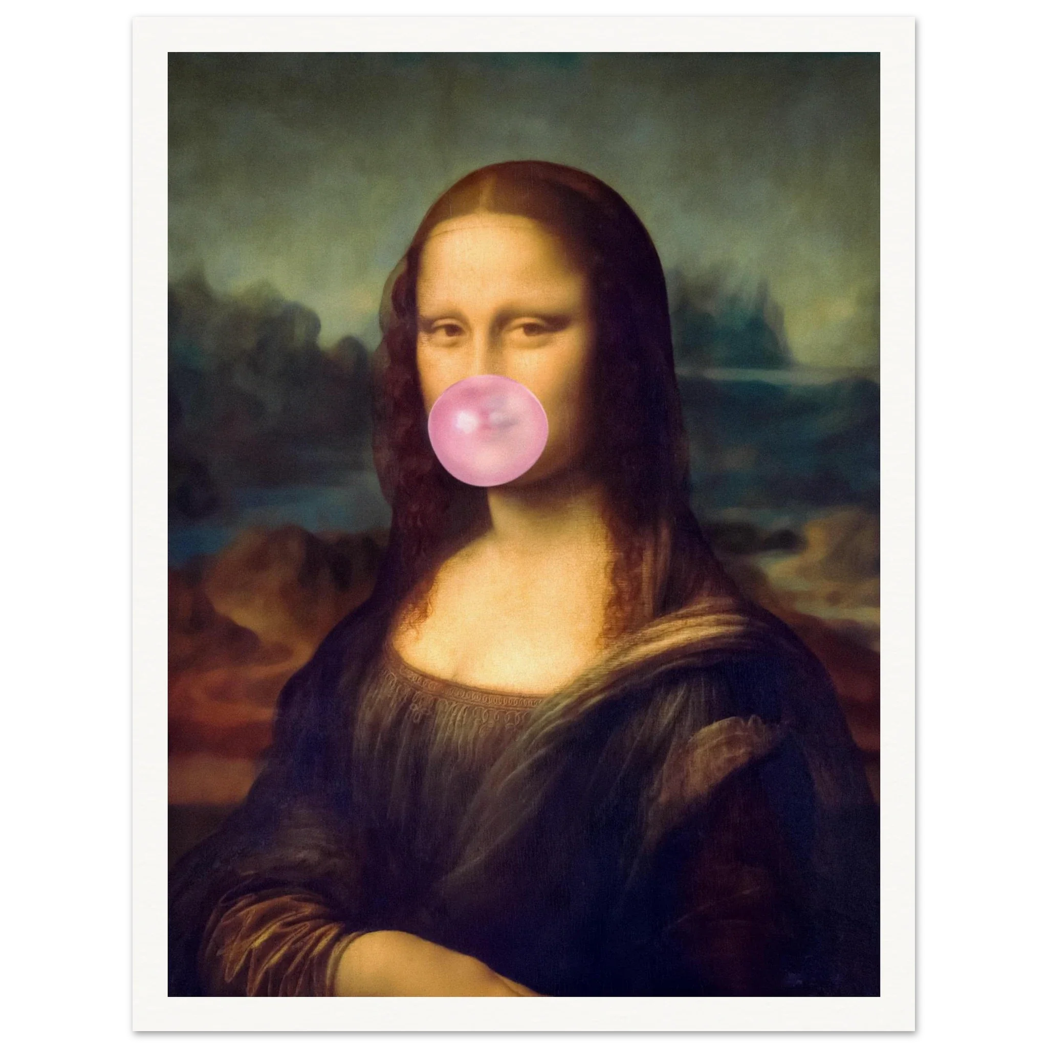 Mona Lisa Bubble Gum