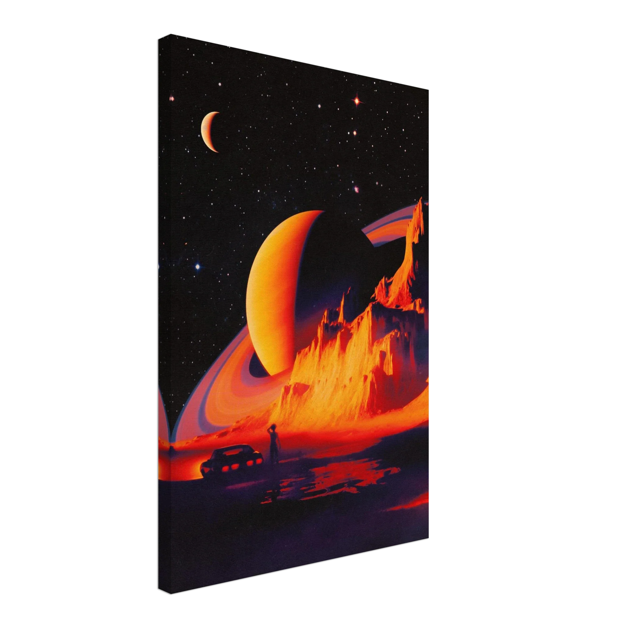 Alien Landscape Canvas
