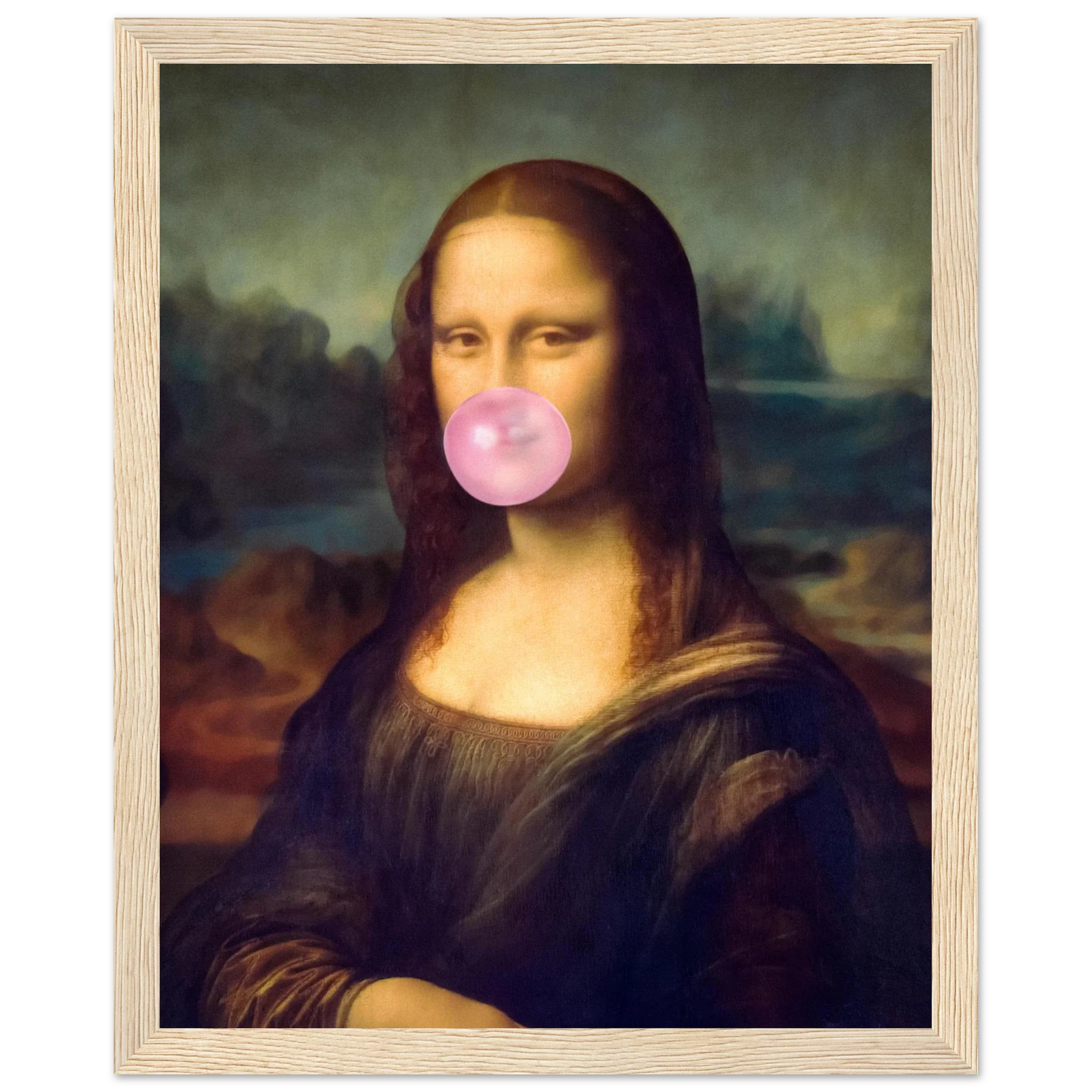 Mona Lisa Bubble Gum
