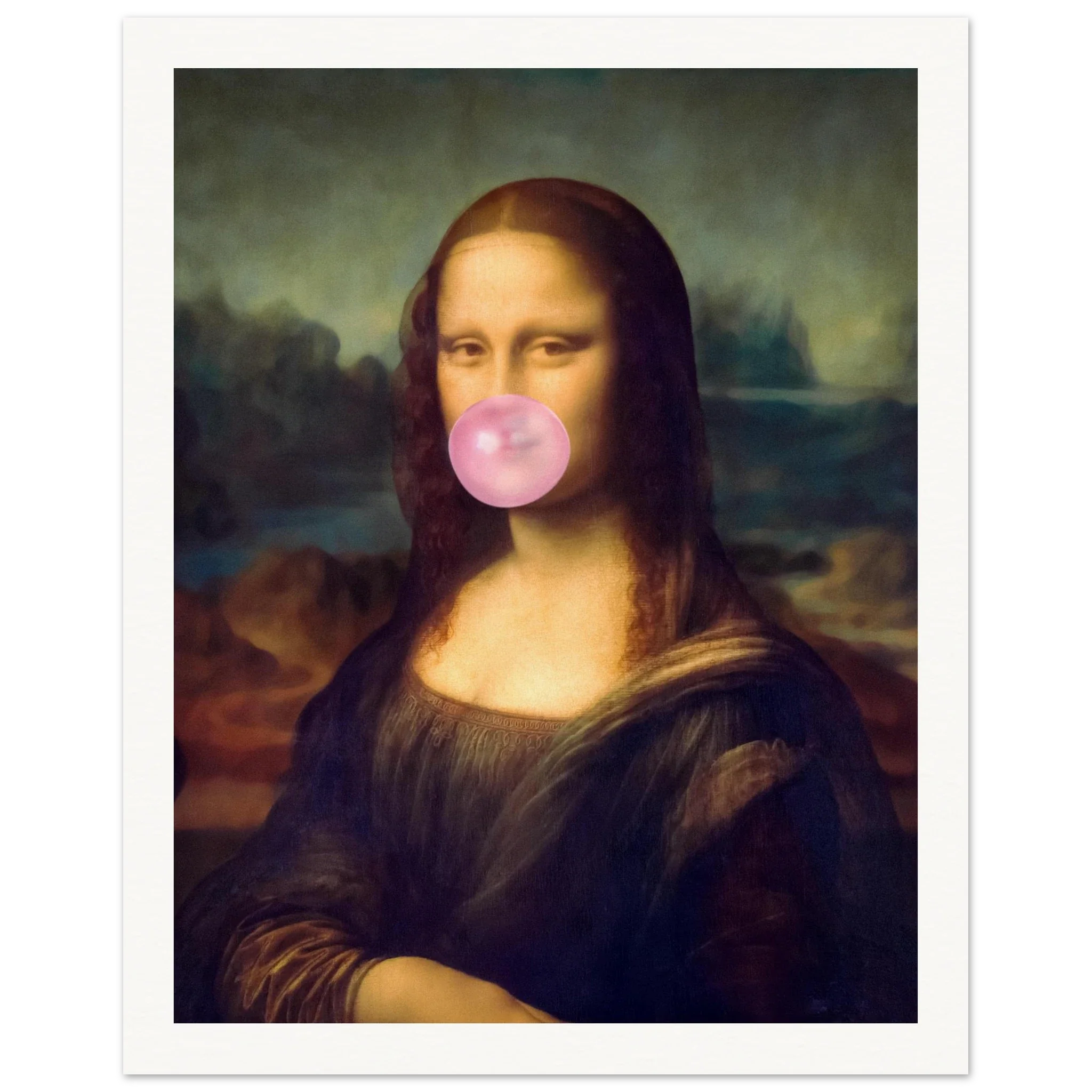 Mona Lisa Bubble Gum