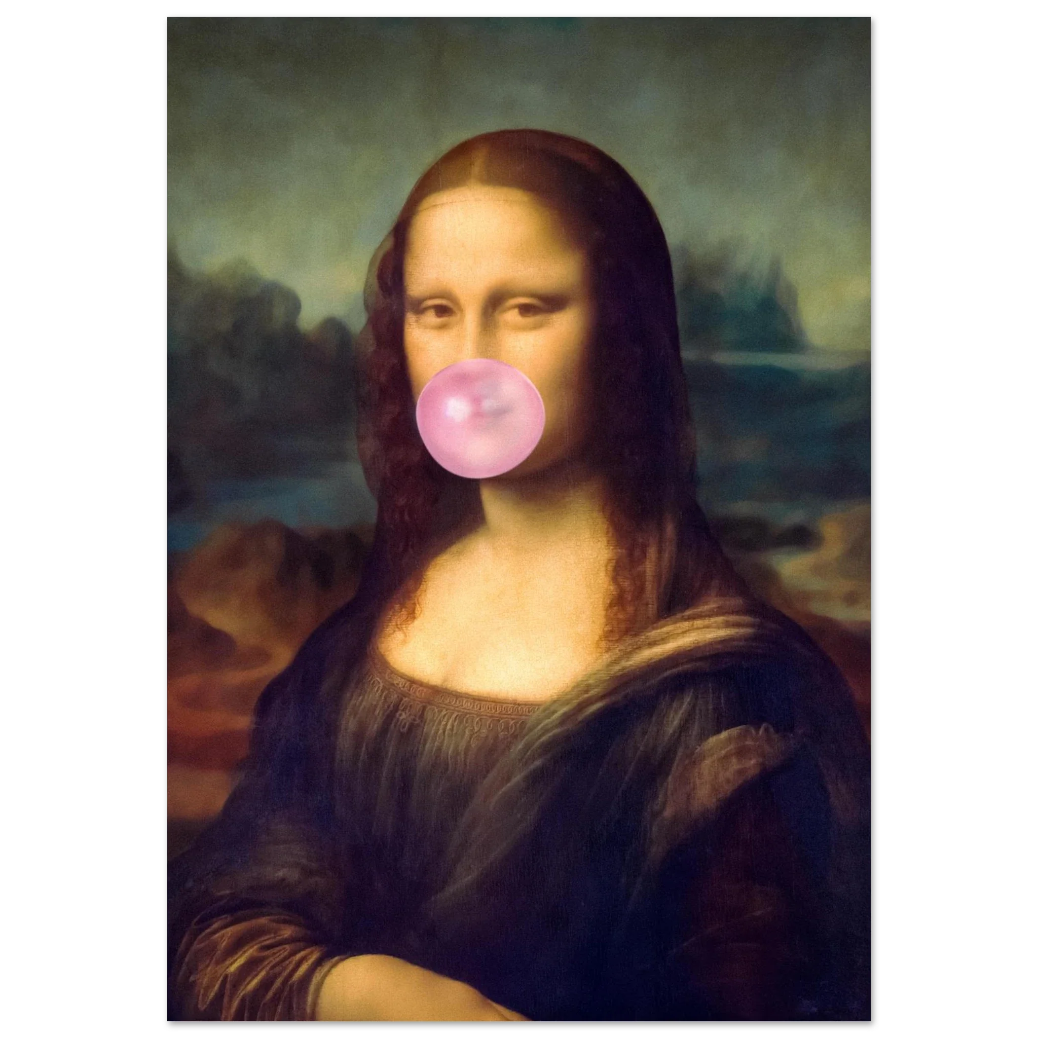 Mona Lisa Bubble Gum