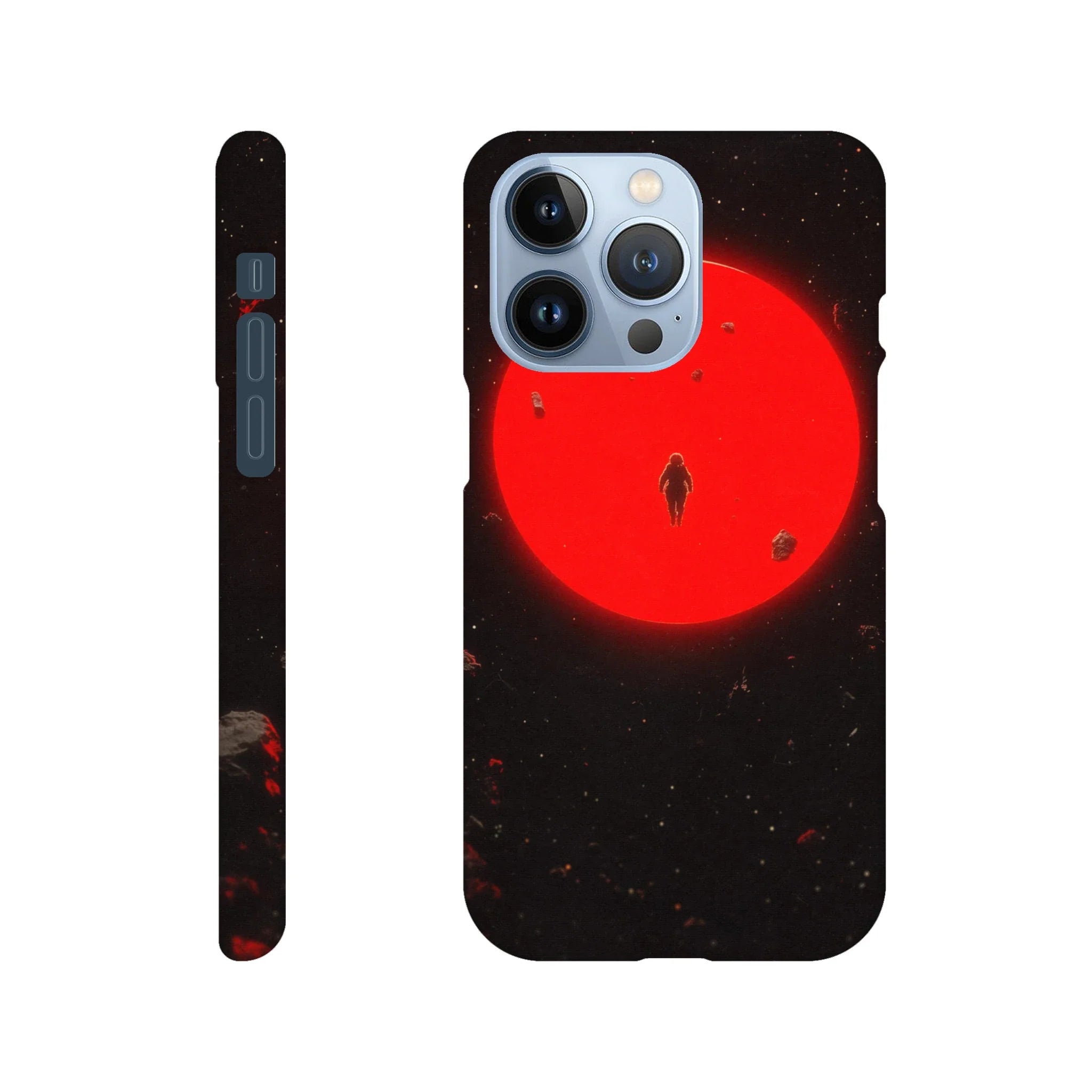 Red Moon iPhone Case