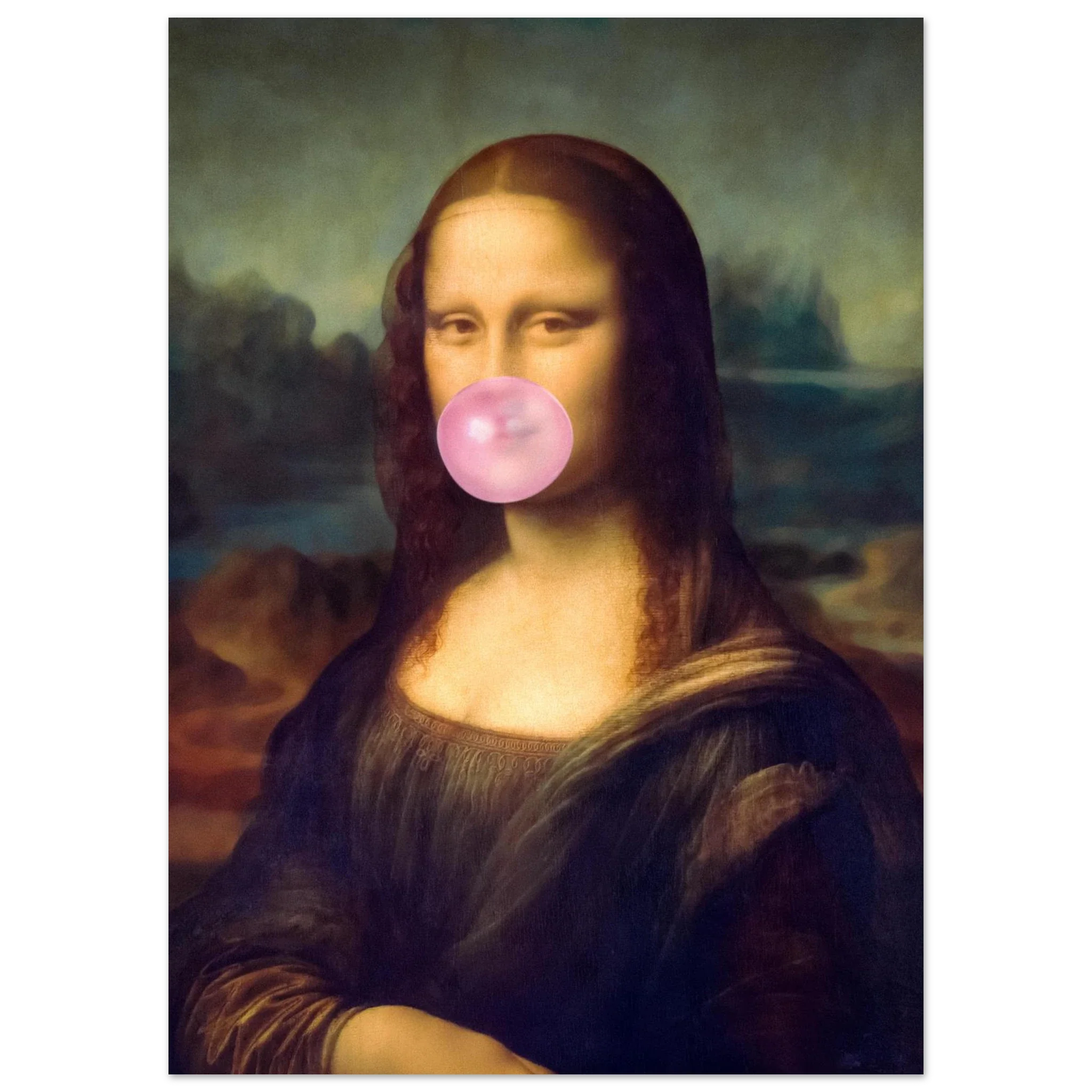 Mona Lisa Bubble Gum