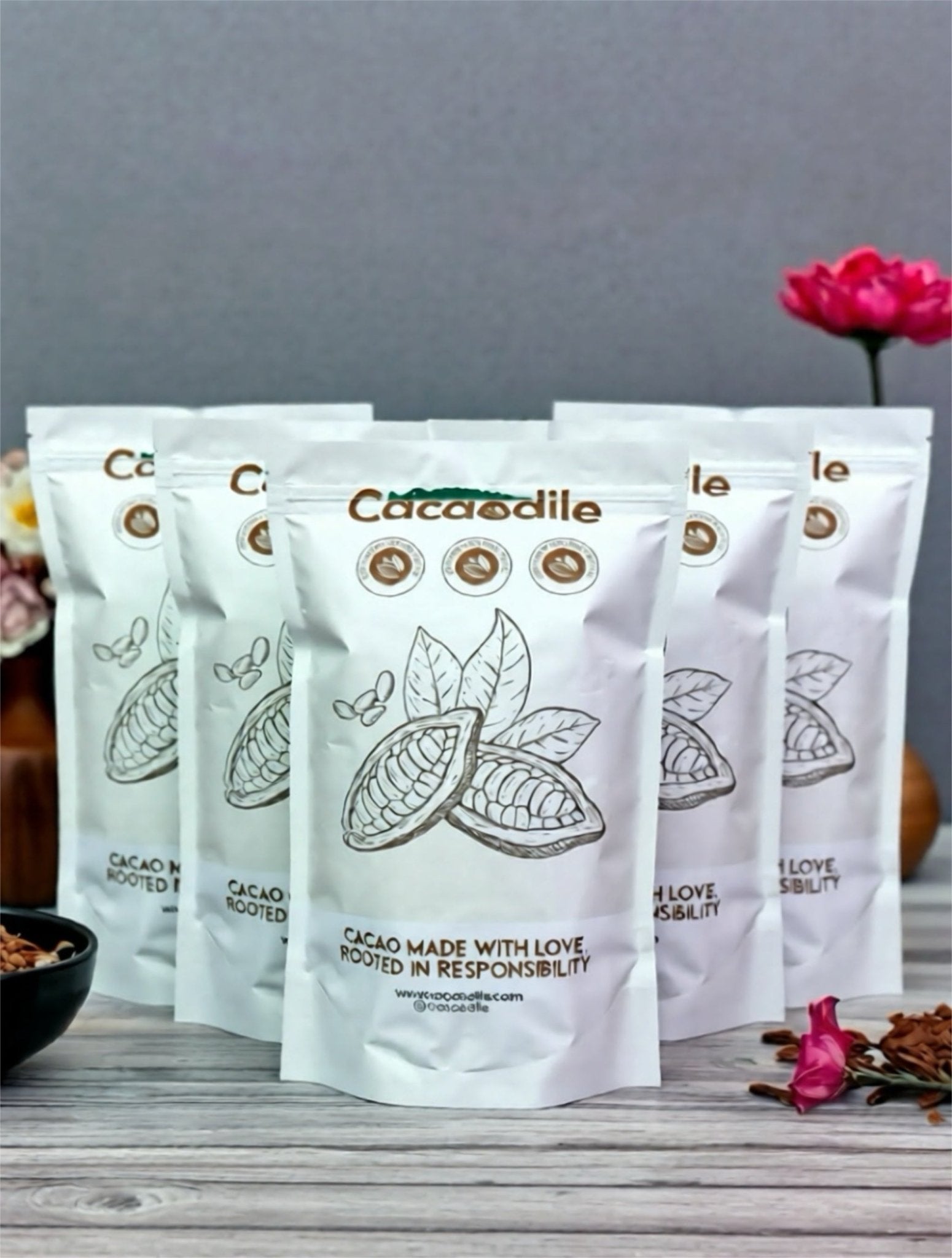 Økologisk seremoniell kakao fra Ecuador (Providence del Guyas) 5 kilo