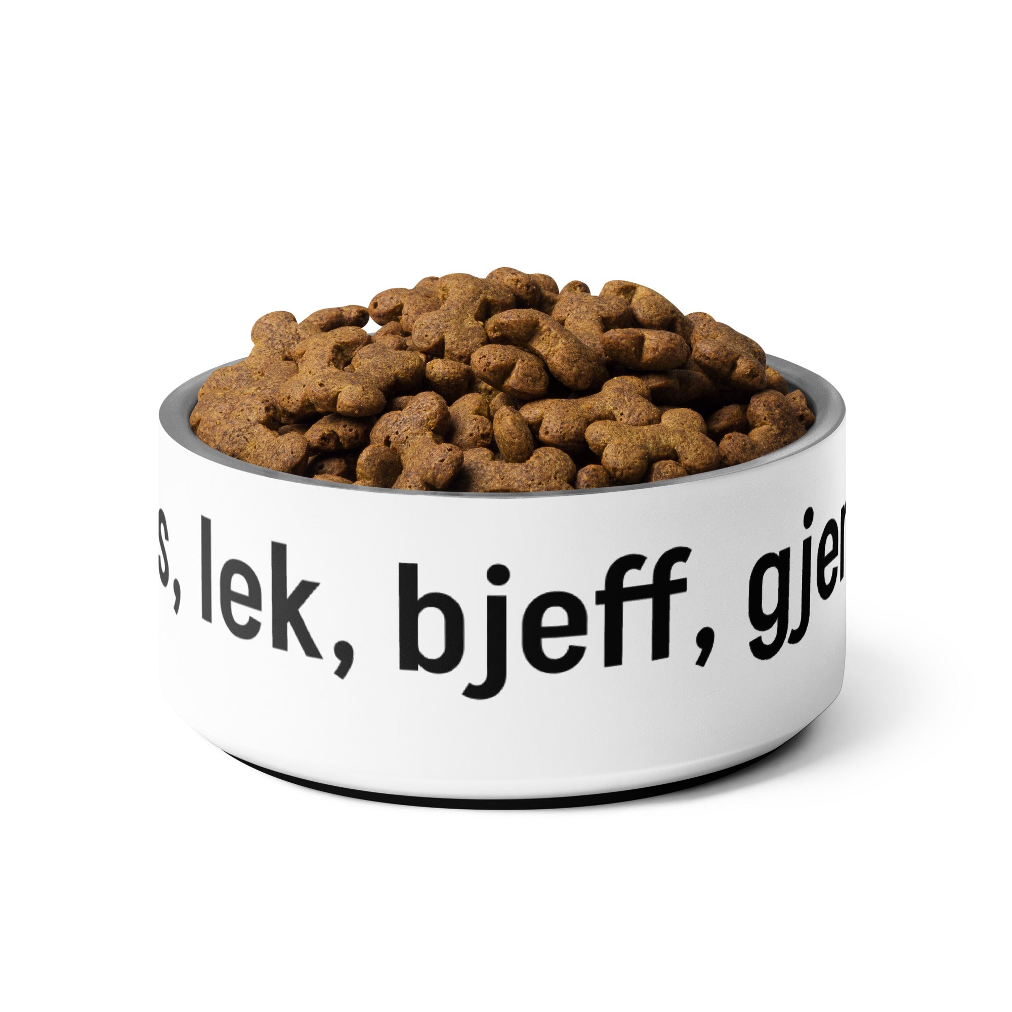Hundeskål - Spis, lek, bjeff, gjenta