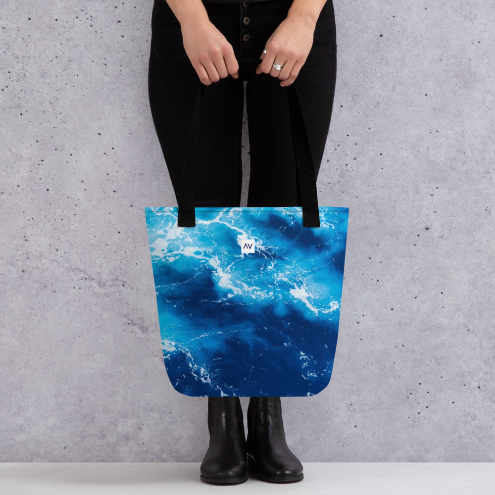 Romslig tøypose - Moskstraumen design