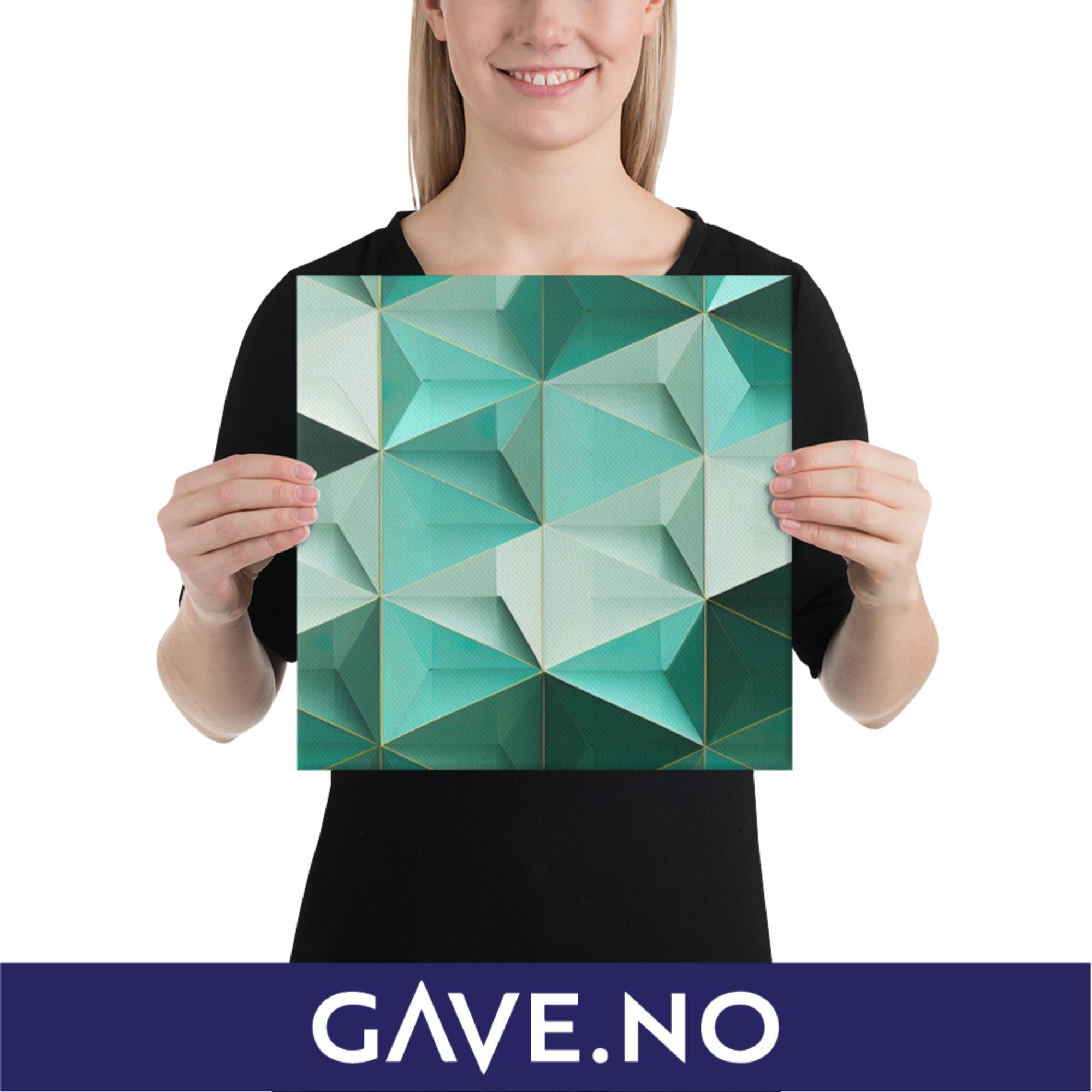 Lerret med retro design