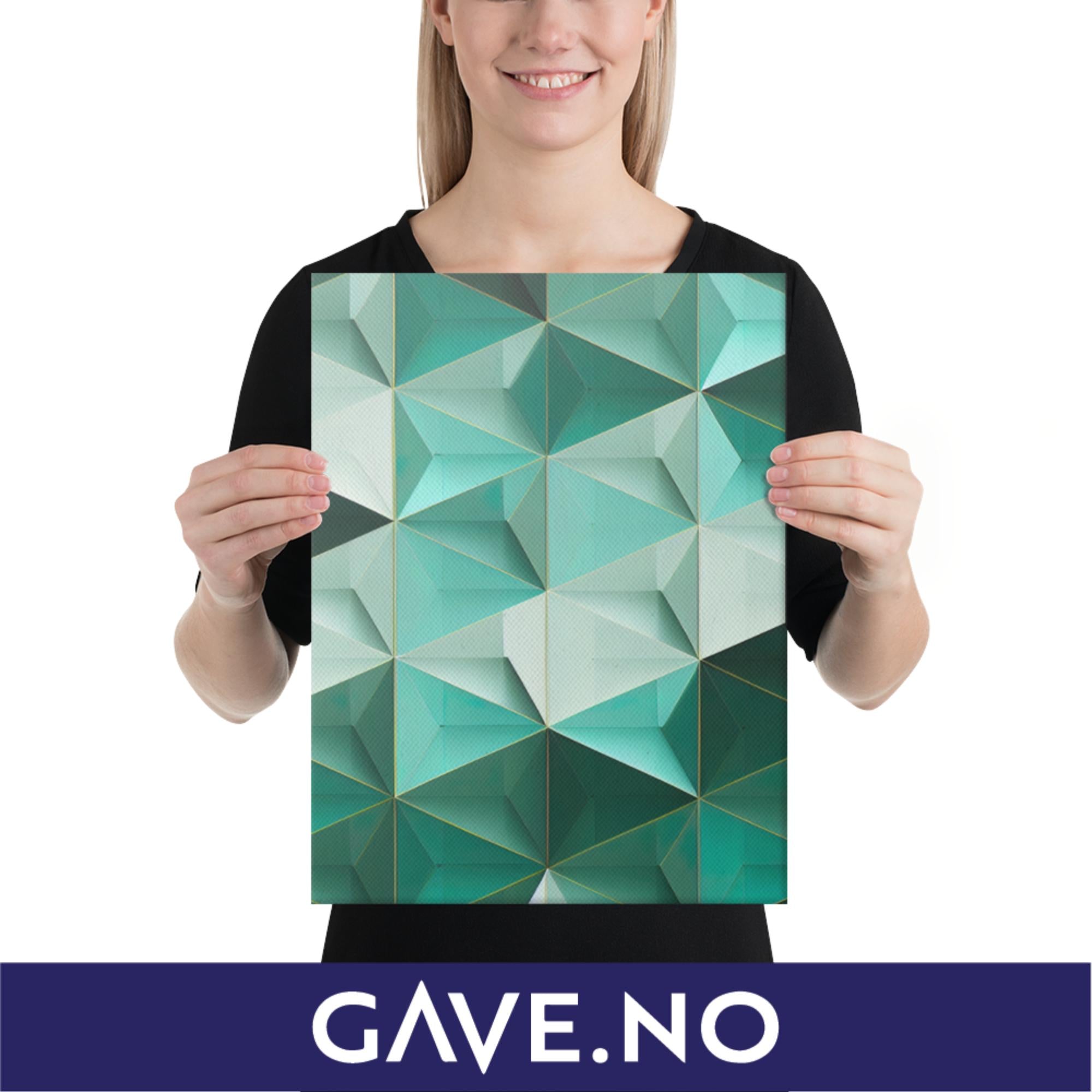 Lerret med retro design