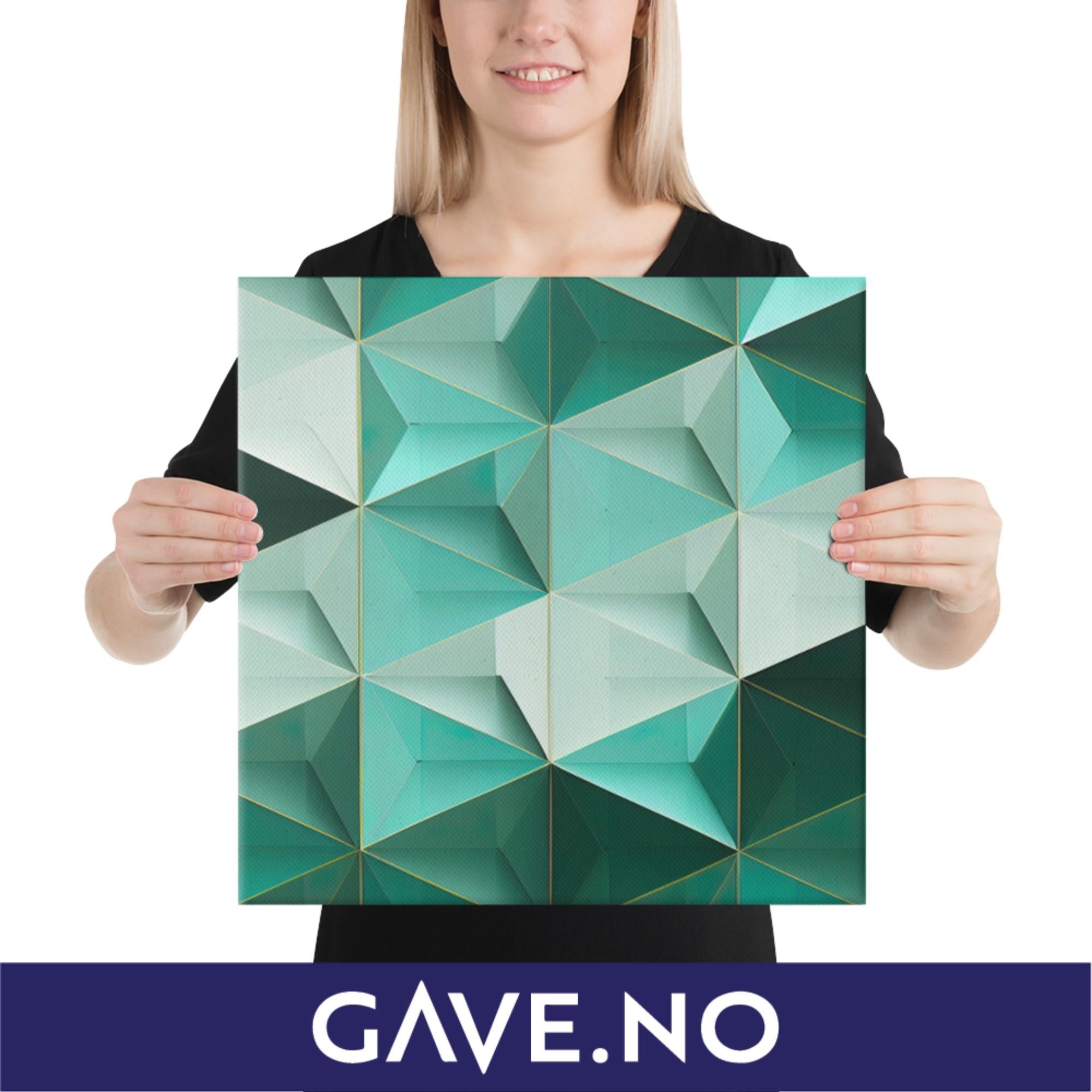 Lerret med retro design