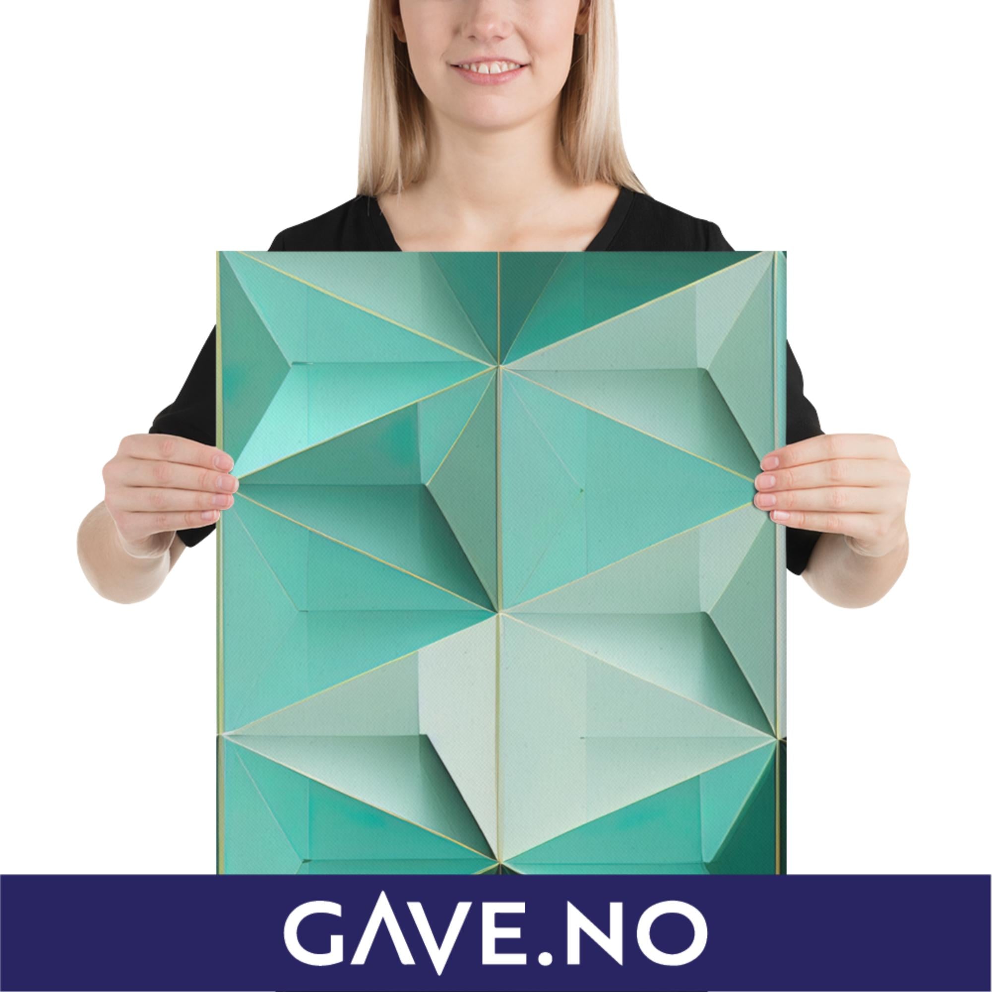 Lerret med retro design