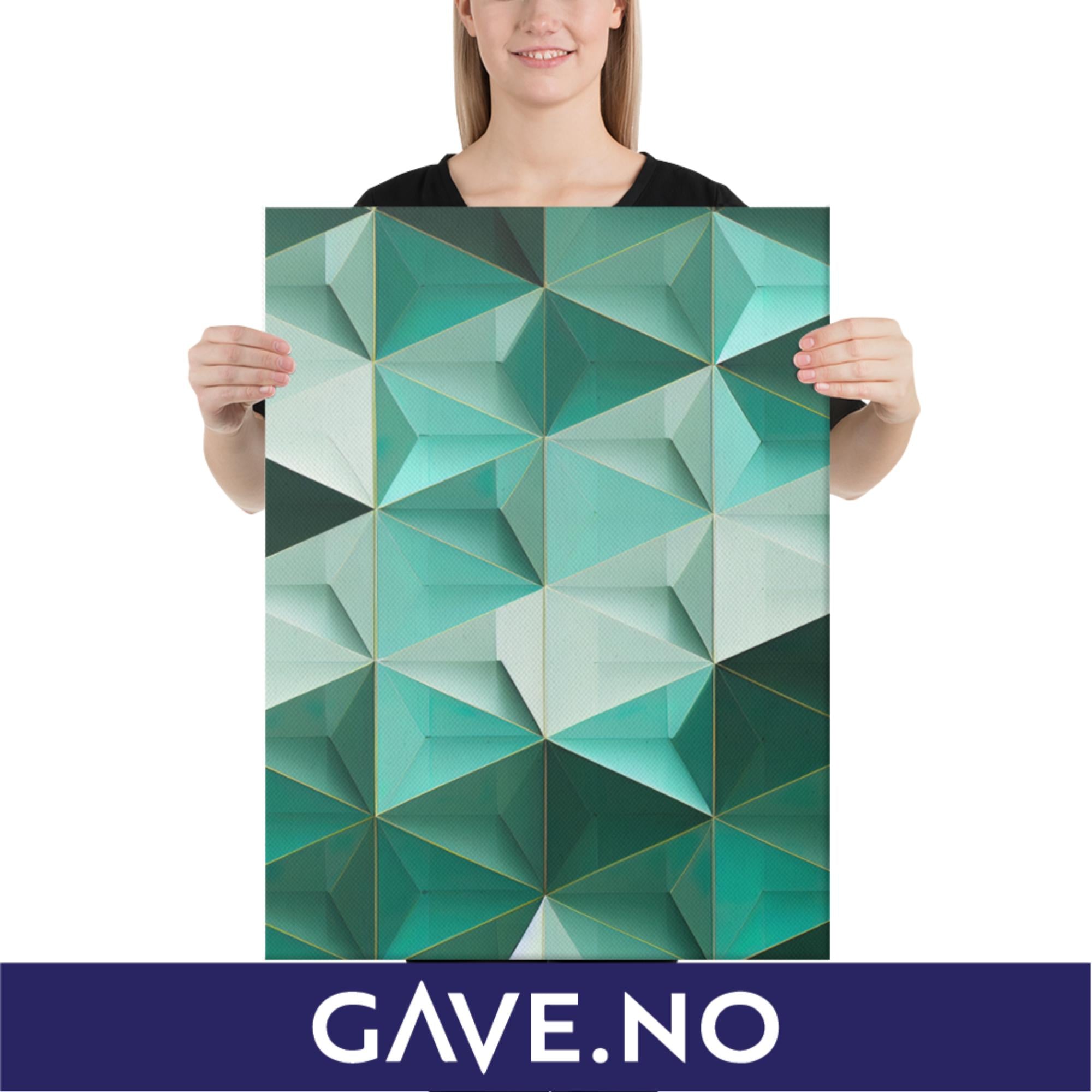 Lerret med retro design