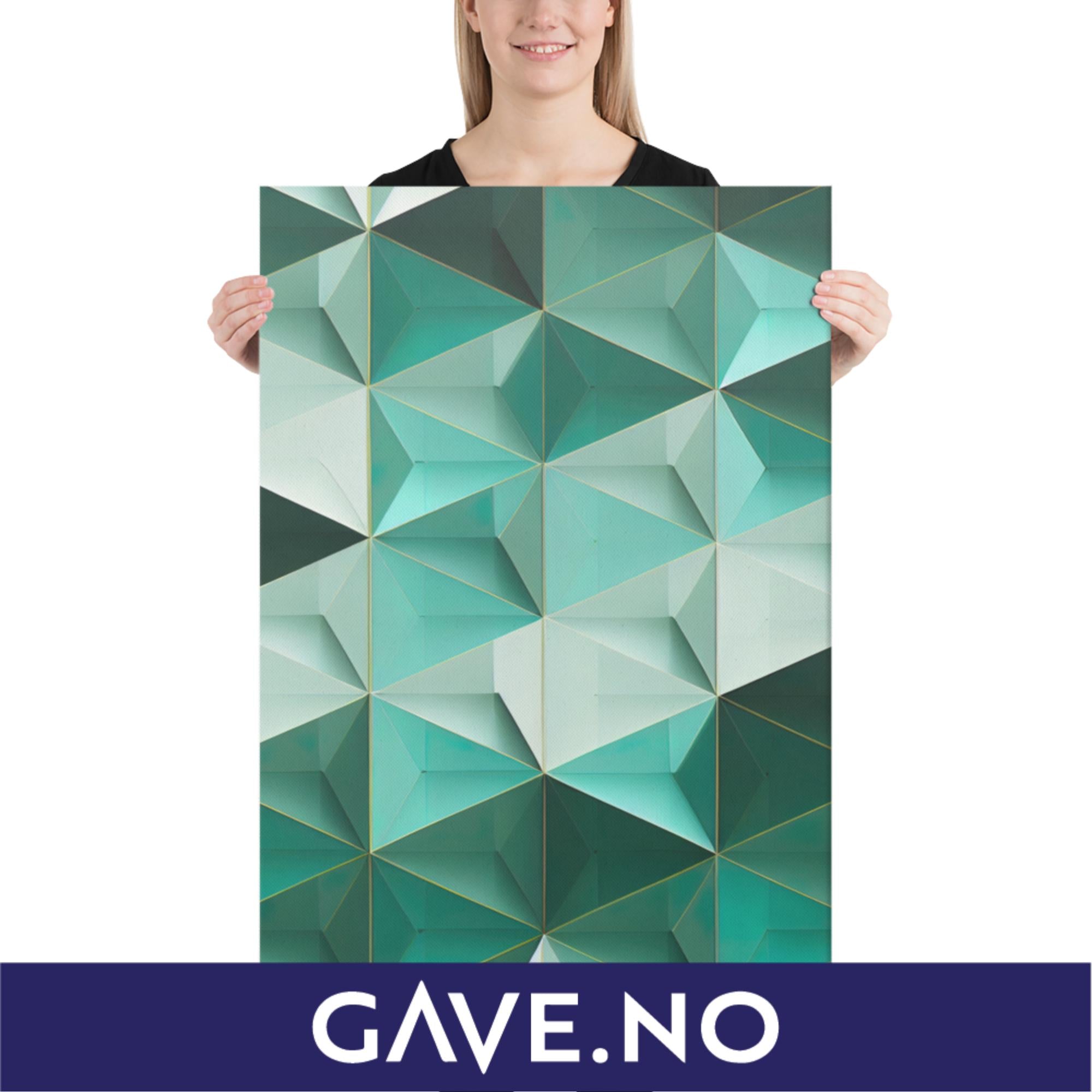 Lerret med retro design