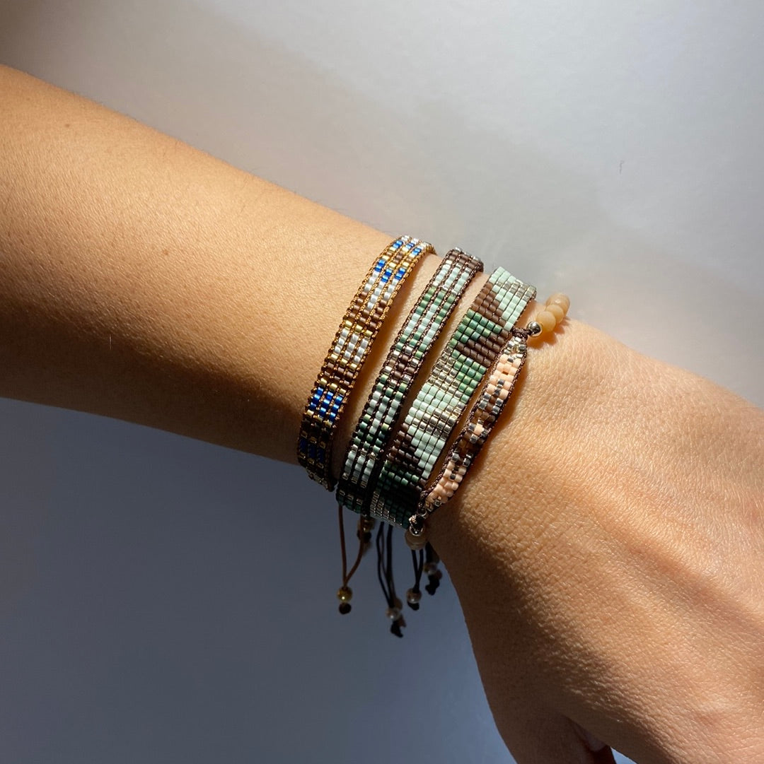 Unik håndlaget armbånd, 4 stk (stil 5)