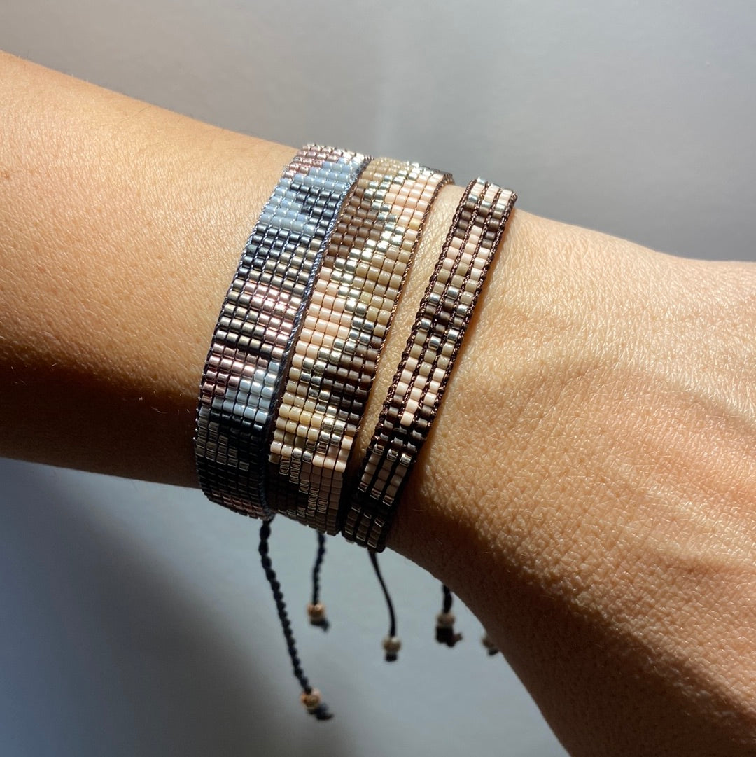 Unik håndlaget armbånd 3 stk (stil 1)