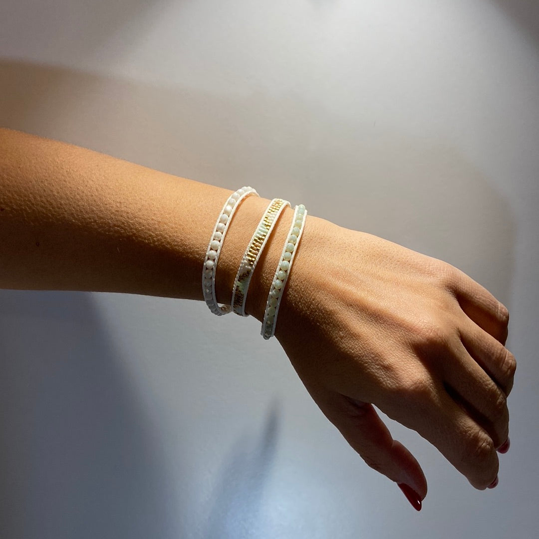 Unik håndlaget armbånd 50cm langt (stil 3)