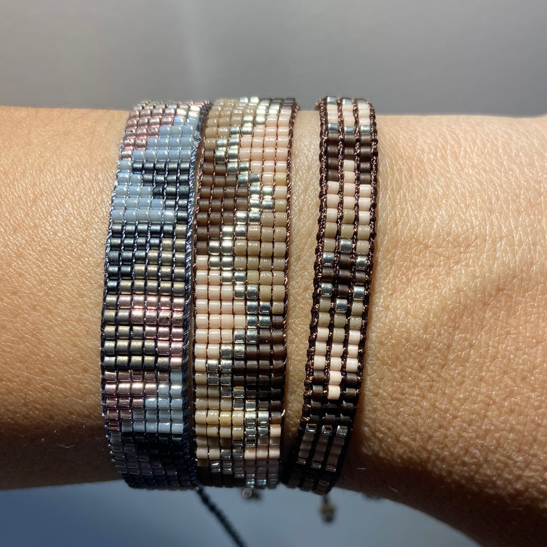 Unik håndlaget armbånd 3 stk (stil 1)