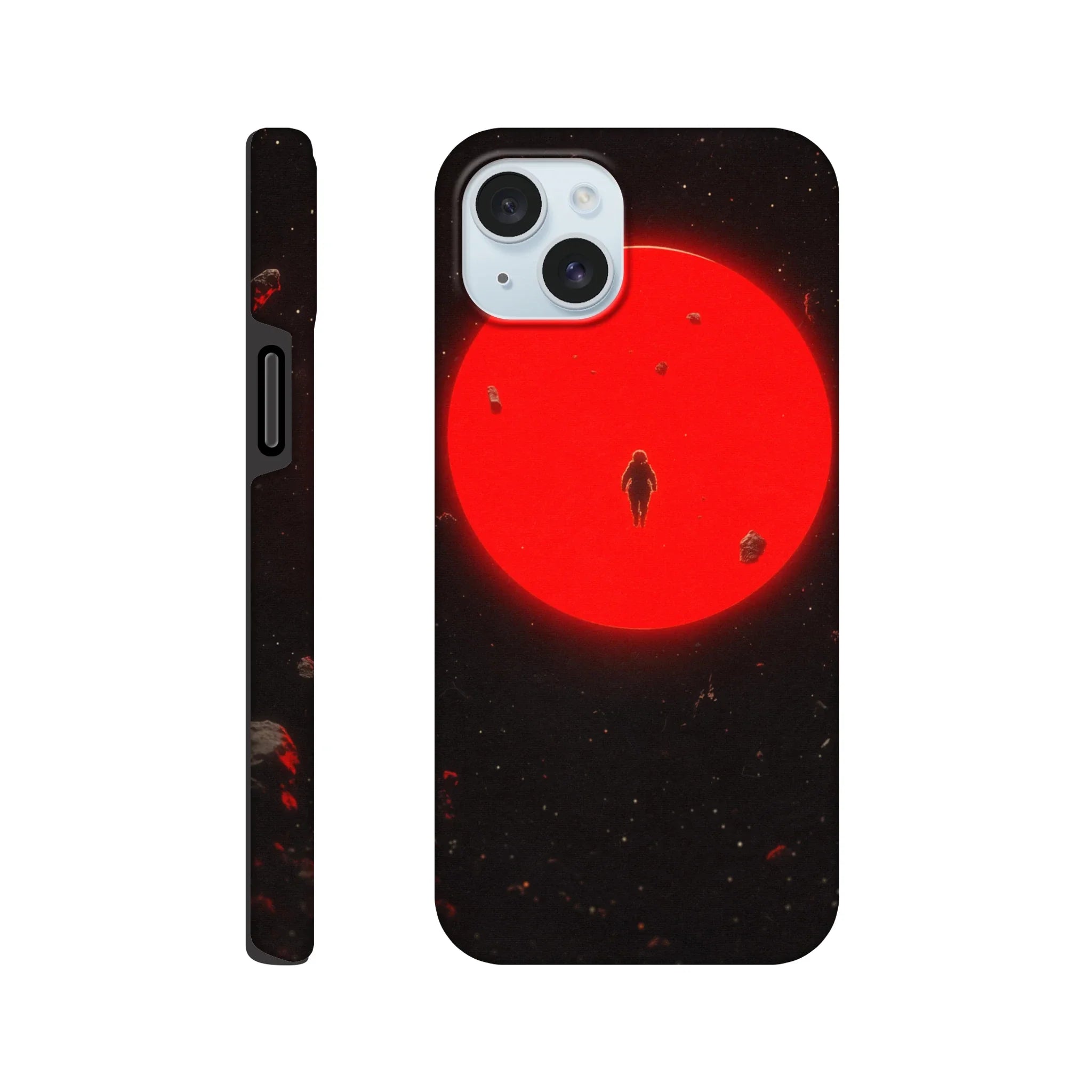 Red Moon iPhone Case