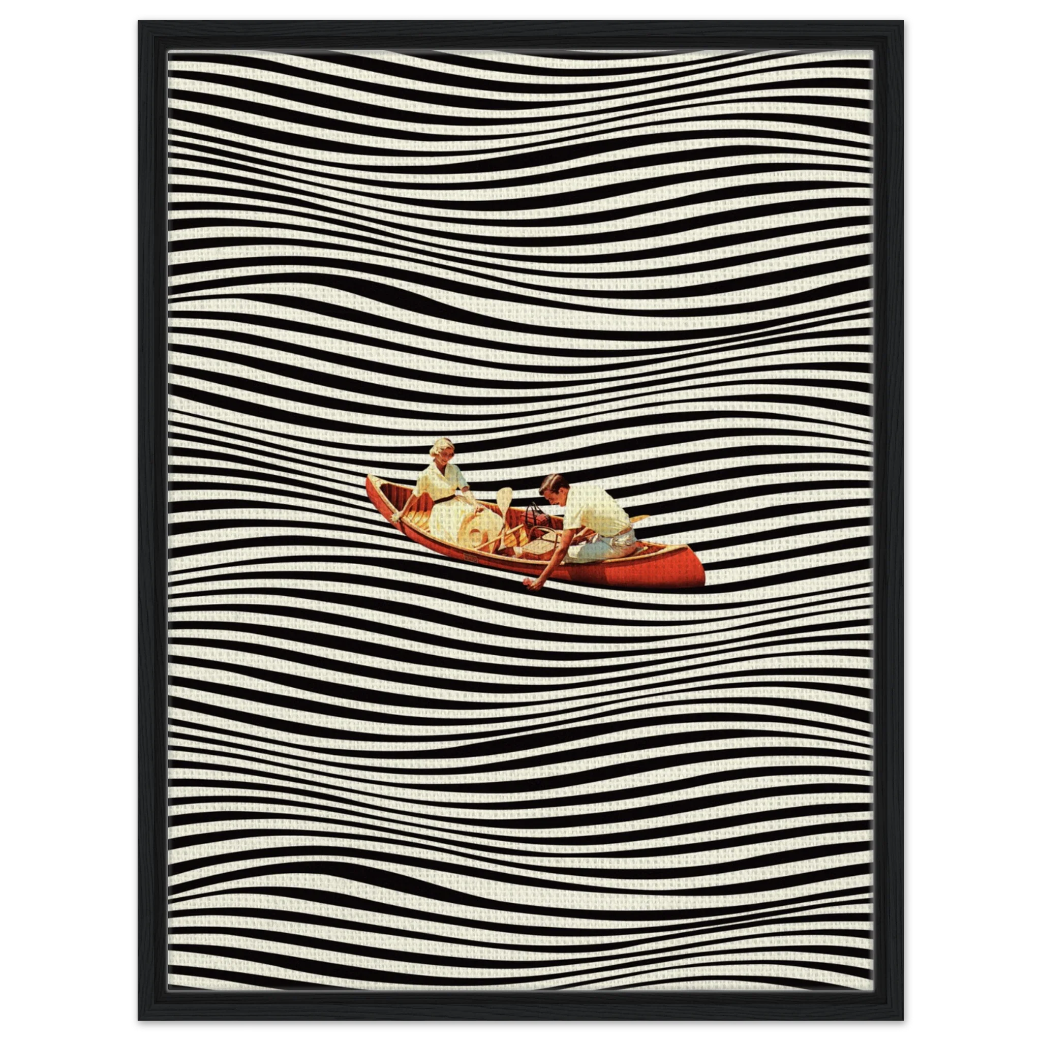 A Real Boat Trip Canvas