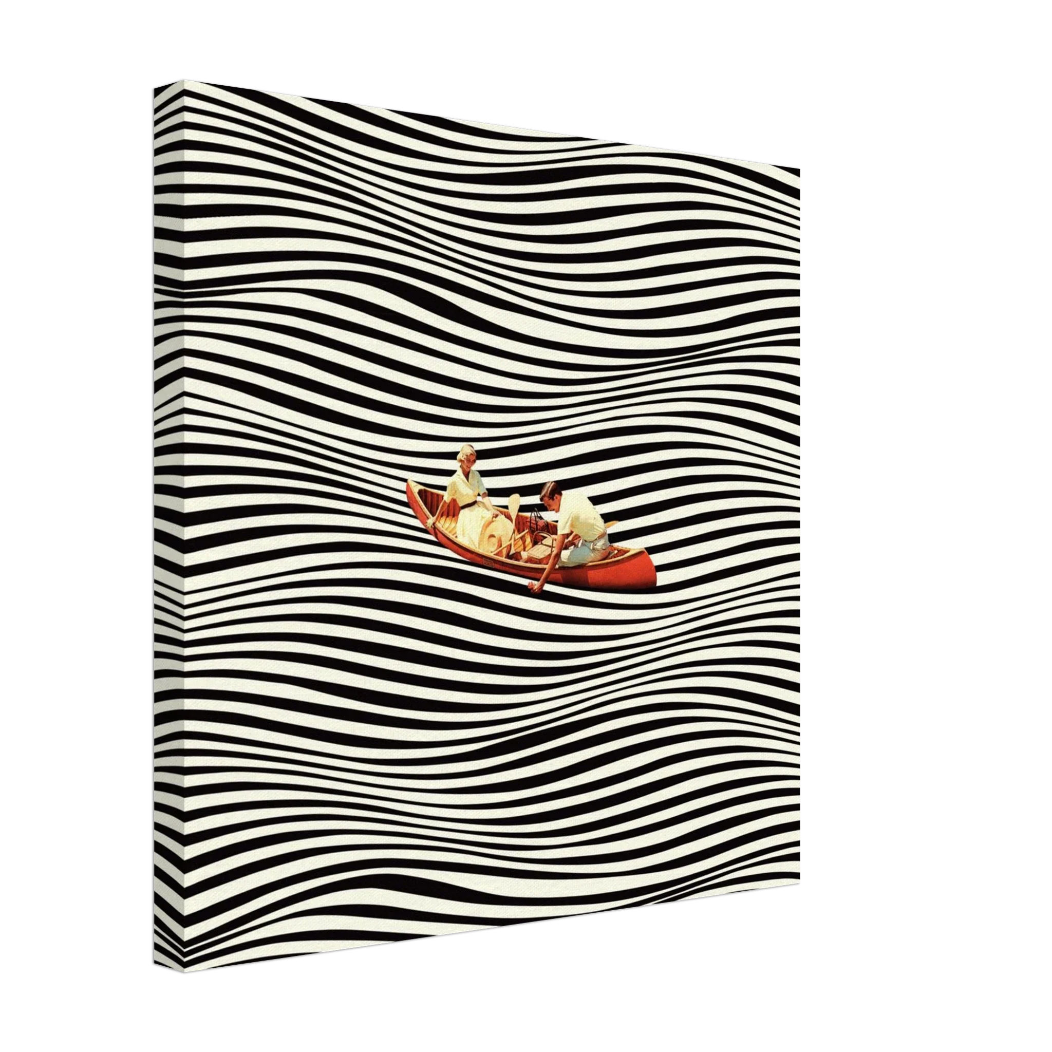 A Real Boat Trip Canvas