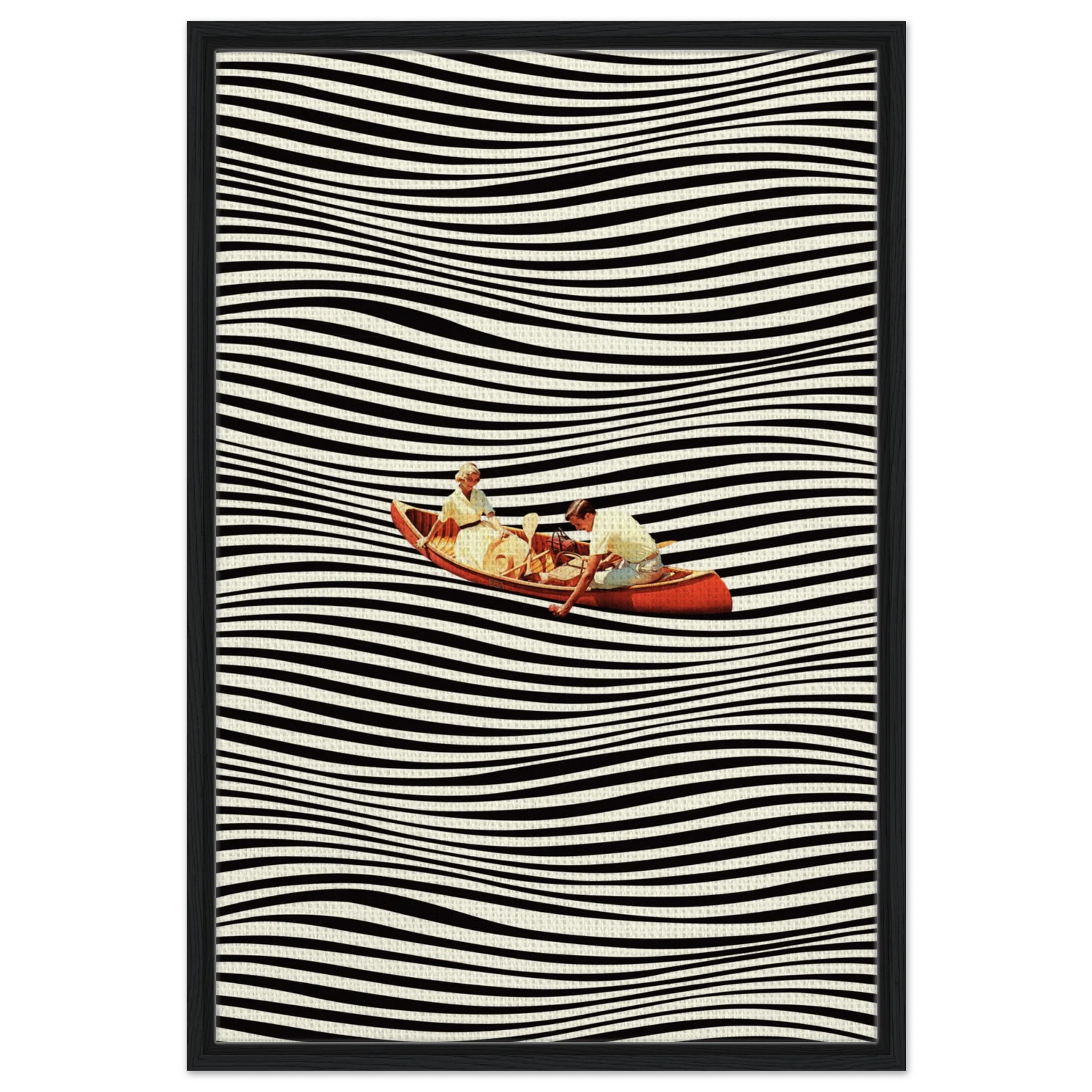 A Real Boat Trip Canvas