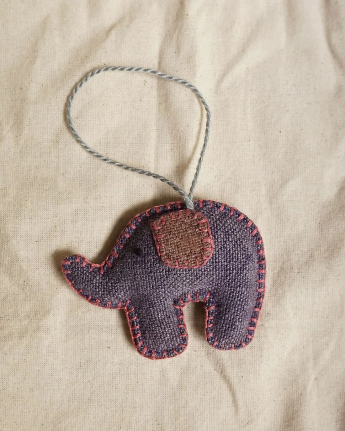 The Burlap Upcycled Bag Charms