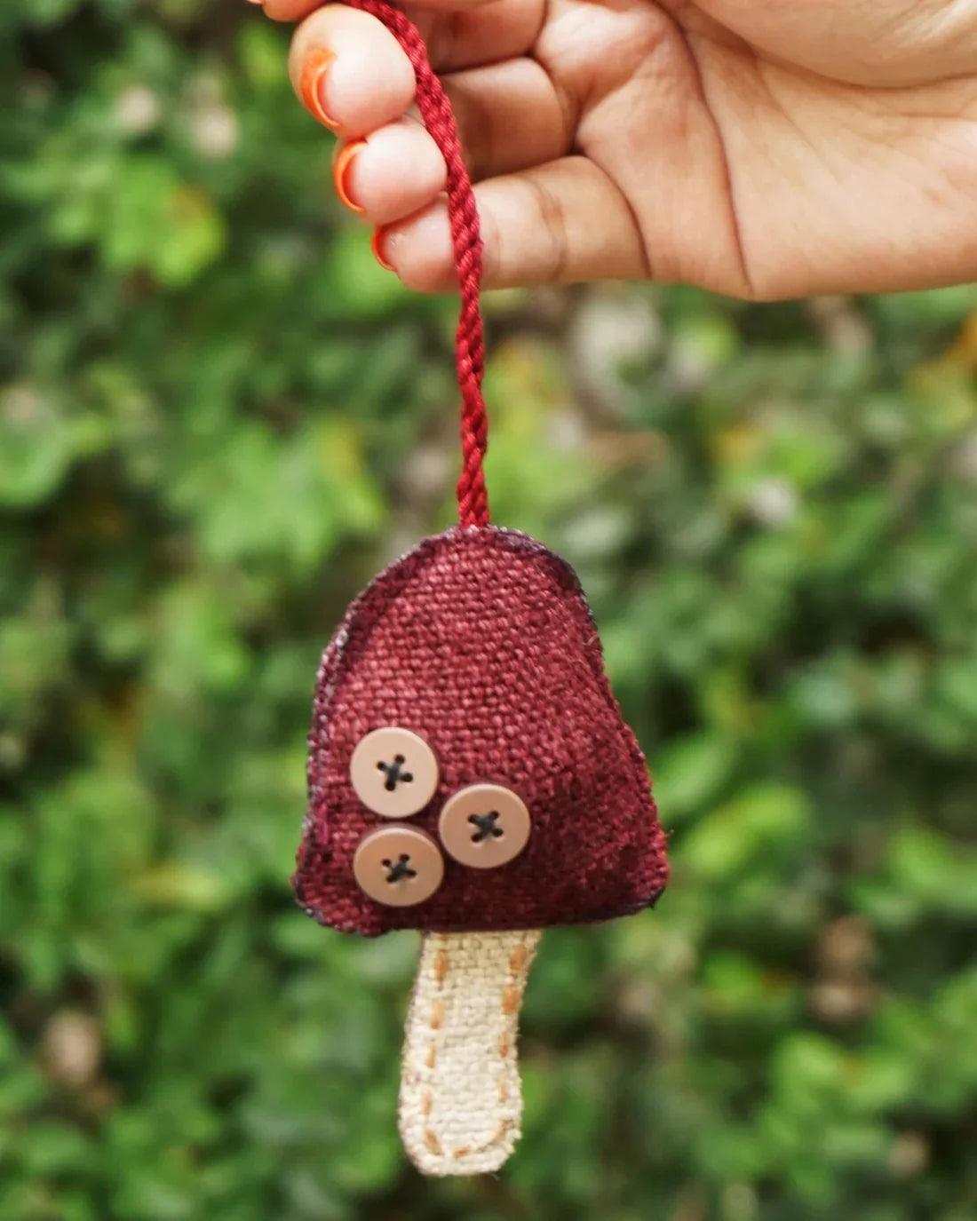 The Burlap Upcycled Bag Charms