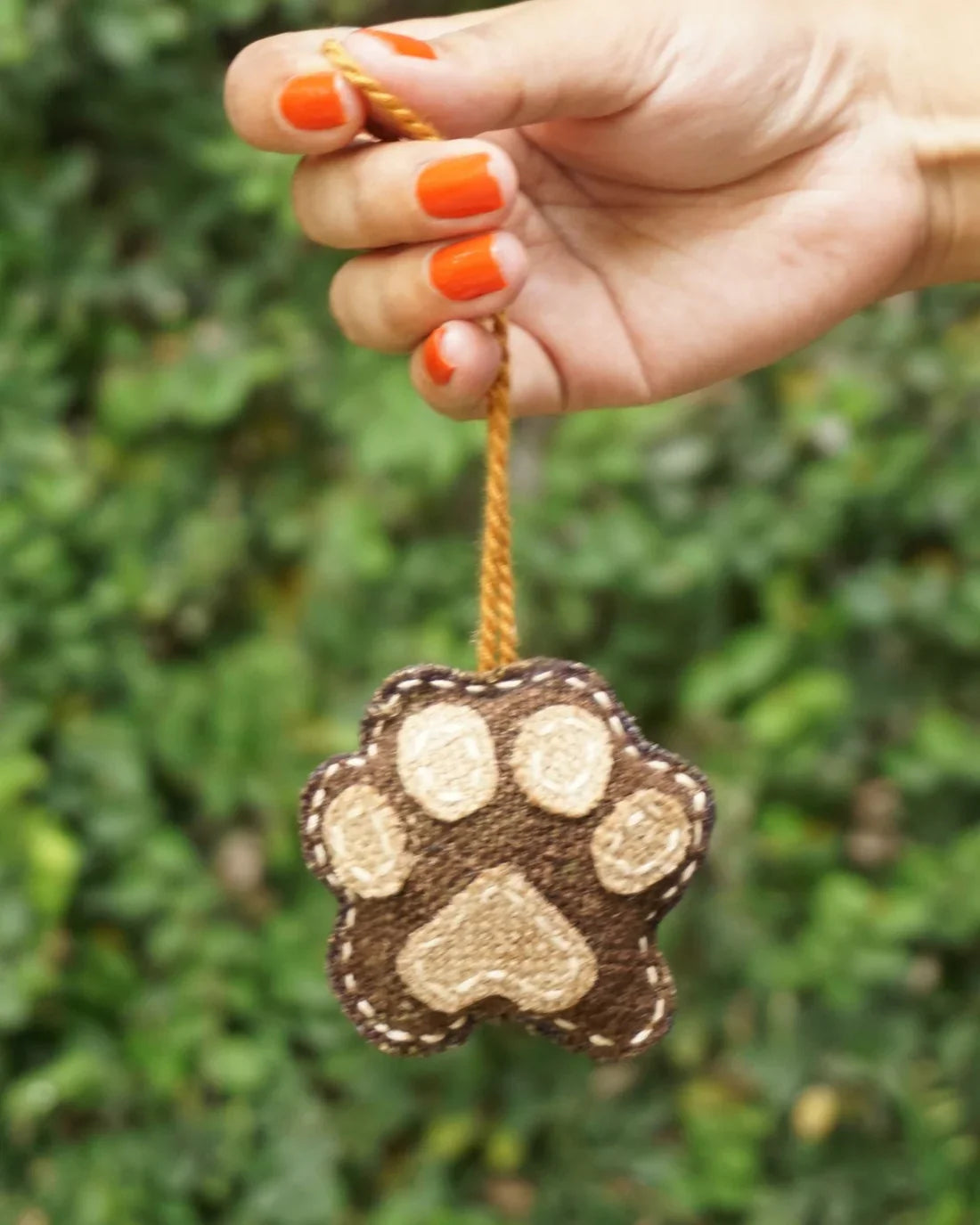 The Burlap Upcycled Bag Charms