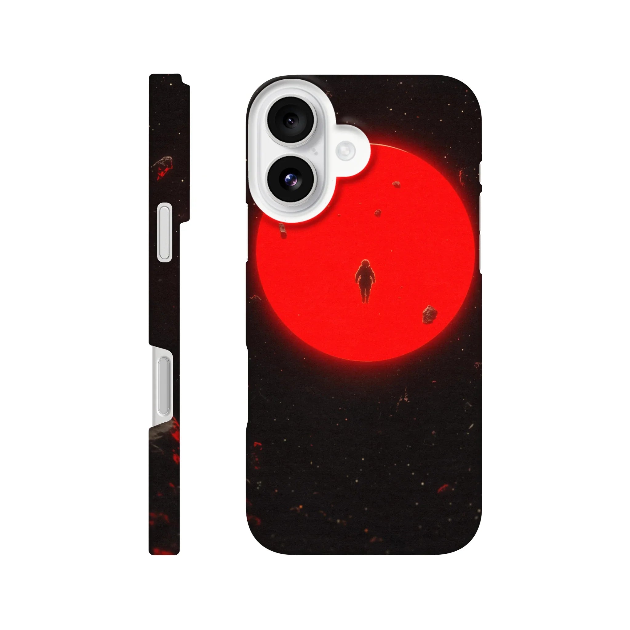 Red Moon iPhone Case