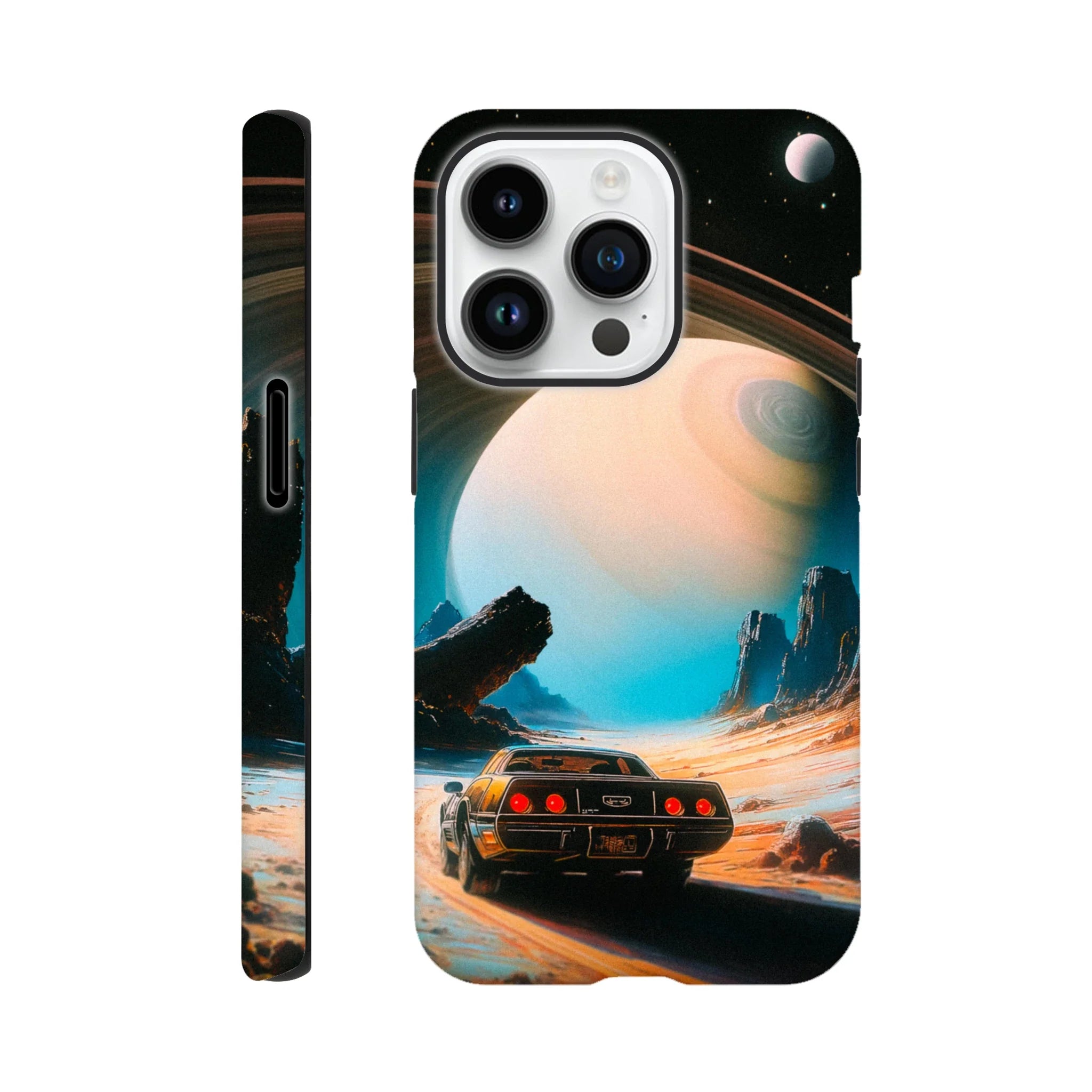 Space Race iPhone Case