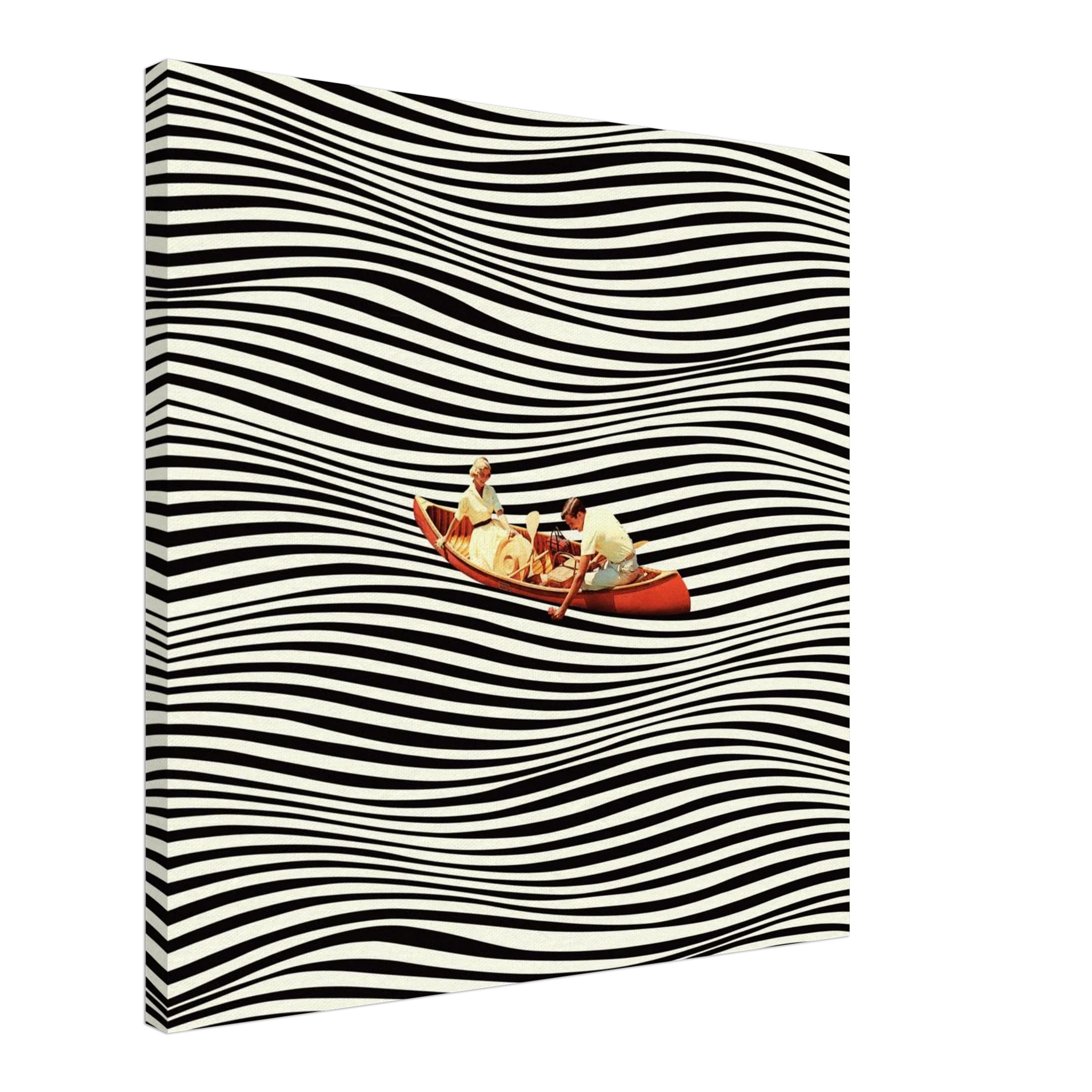 A Real Boat Trip Canvas