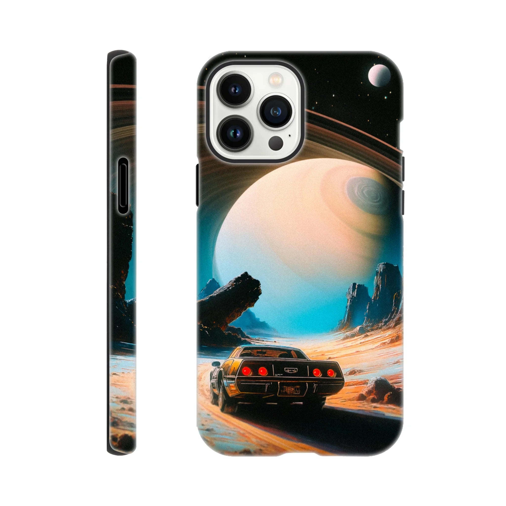 Space Race iPhone Case