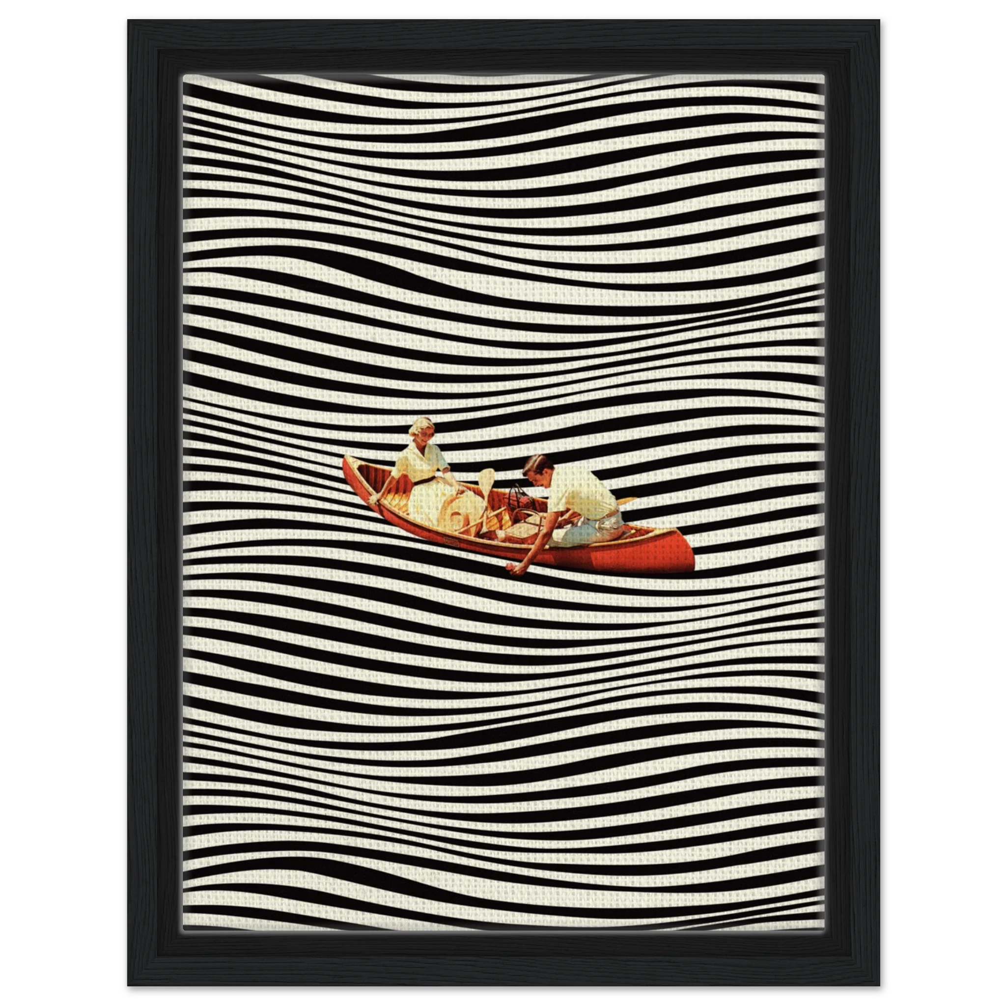 A Real Boat Trip Canvas