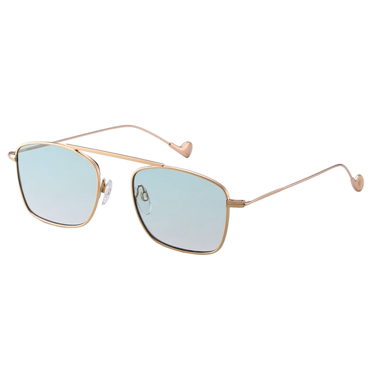 Thin & Square 18k Gold
