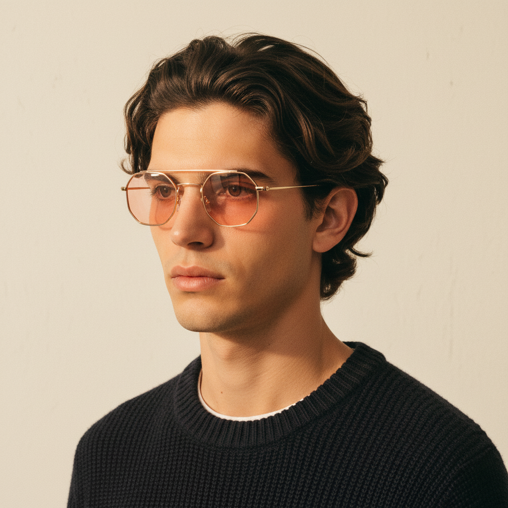 Octagon 18k Gold