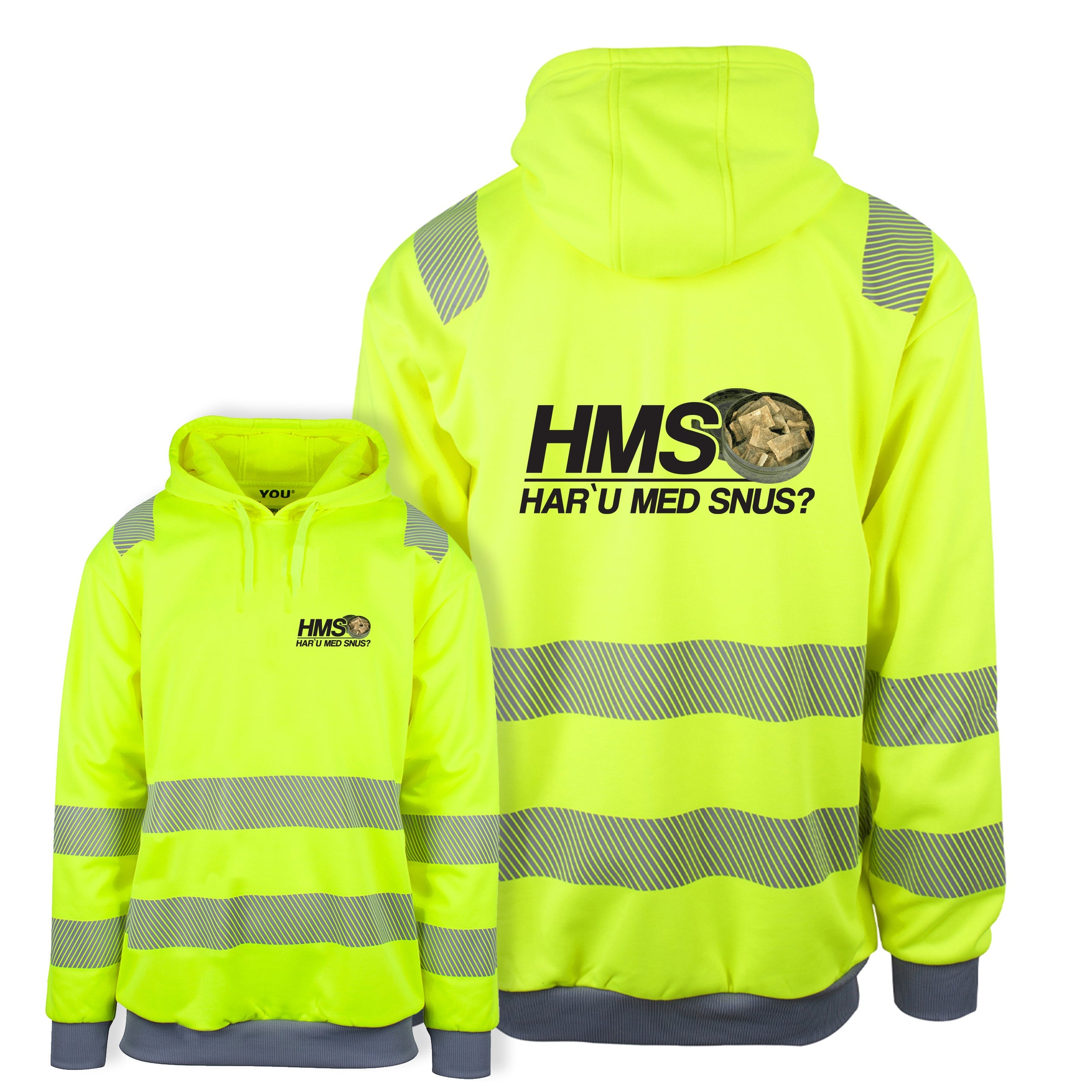 HMS Har`u med snus? - Reflexhoodie