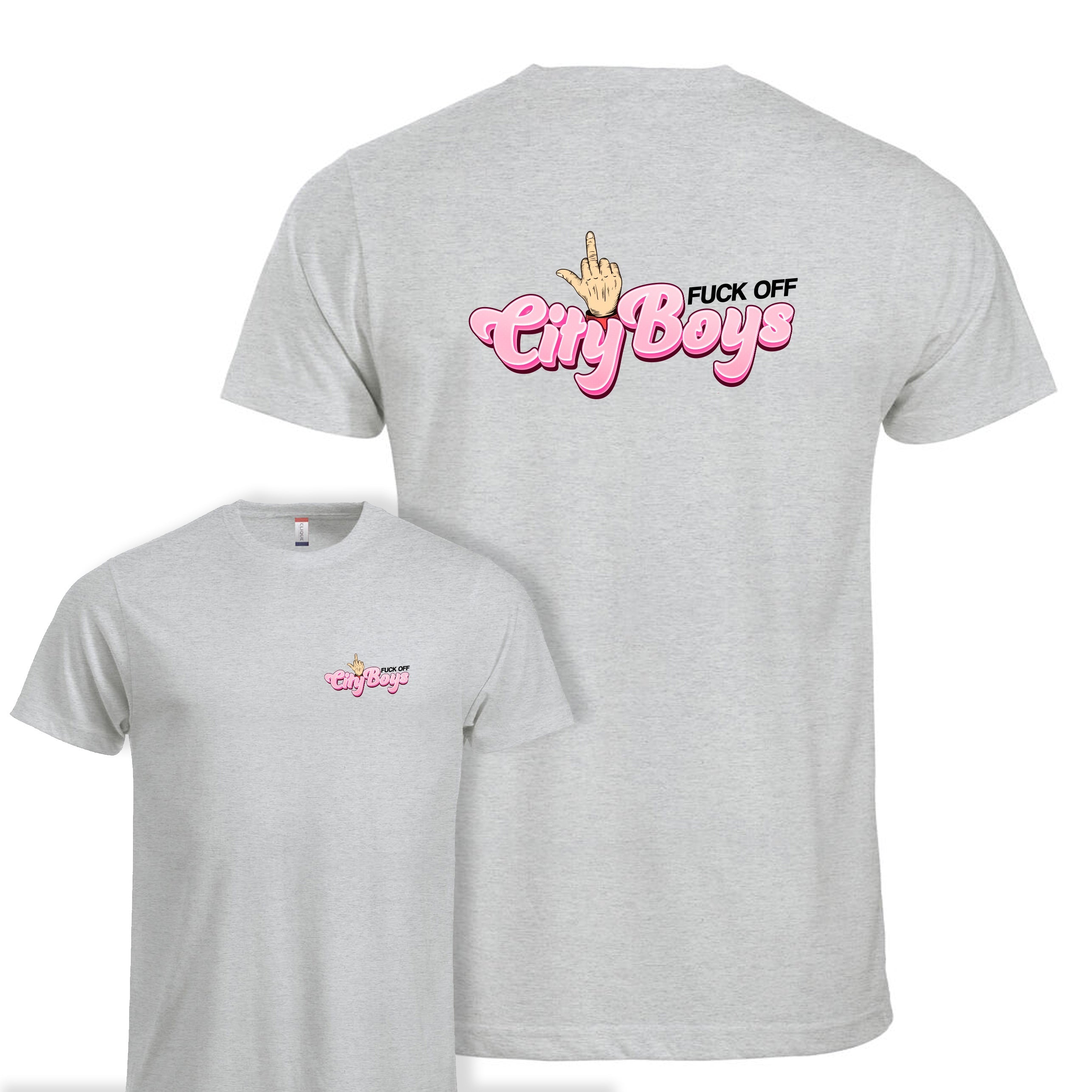 Fuck Off Cityboys 2.0 - tskjorte