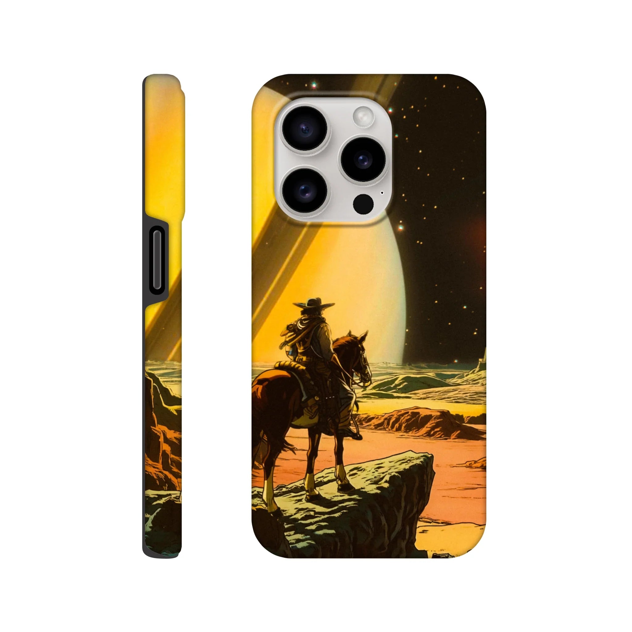 Cosmic Cowboy iPhone Case