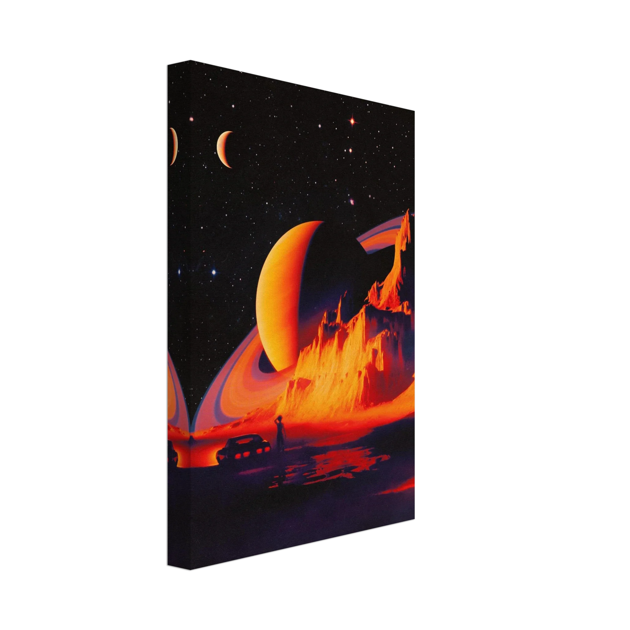 Alien Landscape Canvas