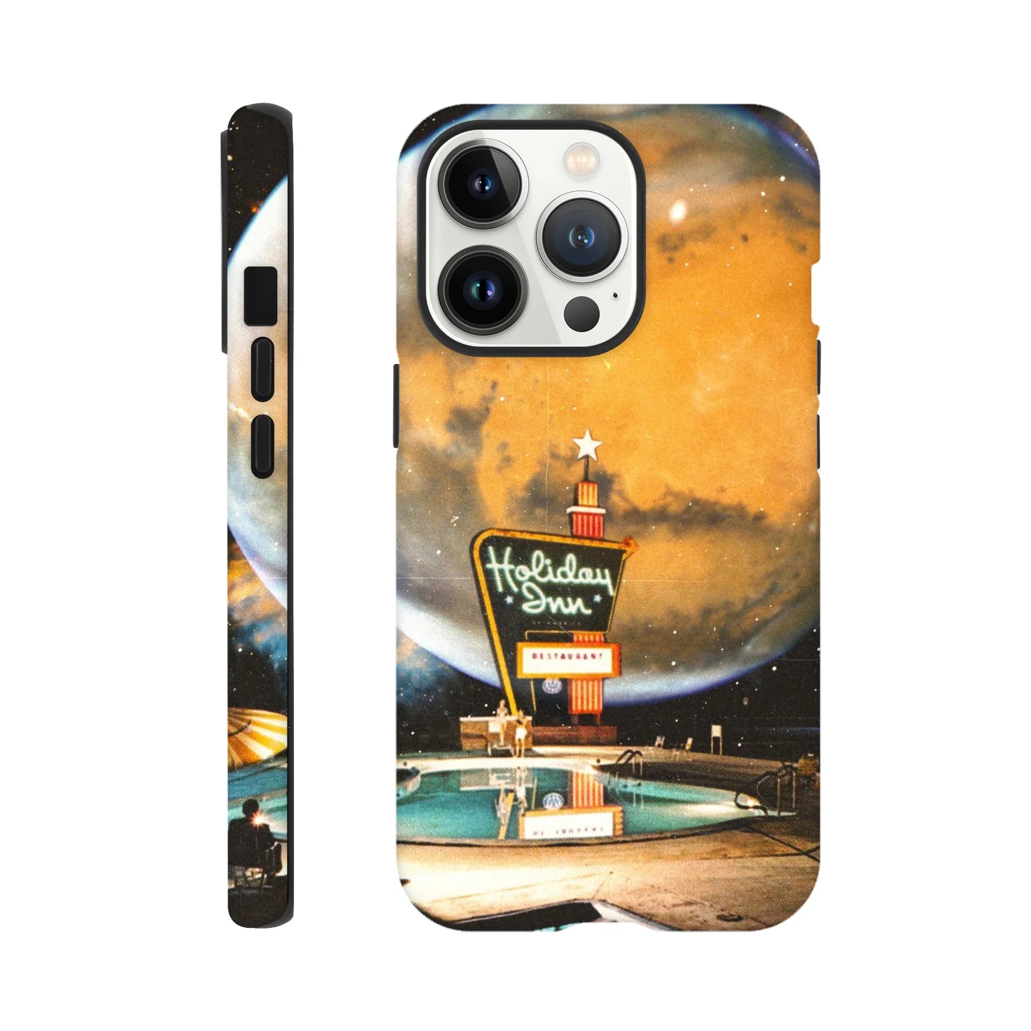 Space Hotel iPhone Case