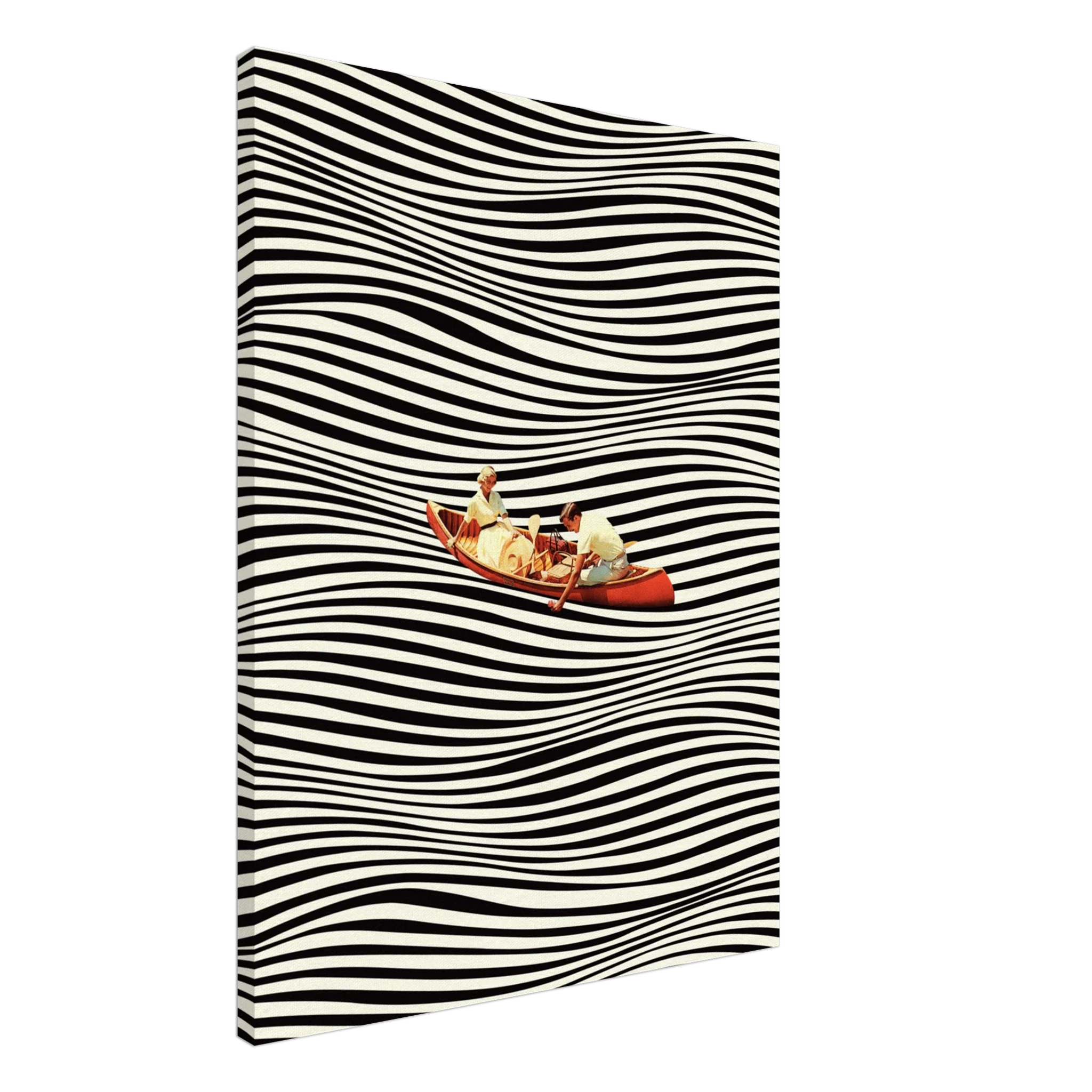 A Real Boat Trip Canvas