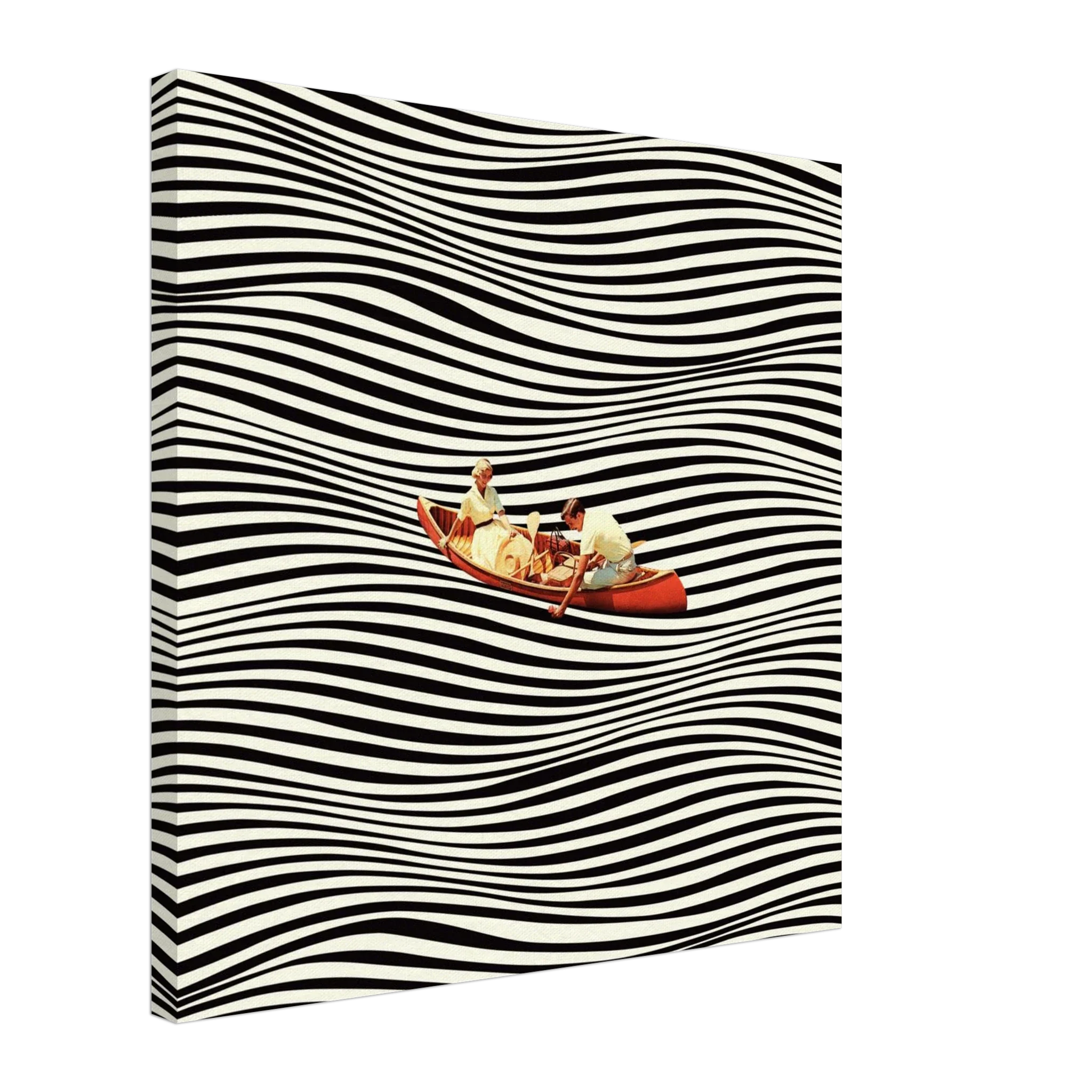 A Real Boat Trip Canvas