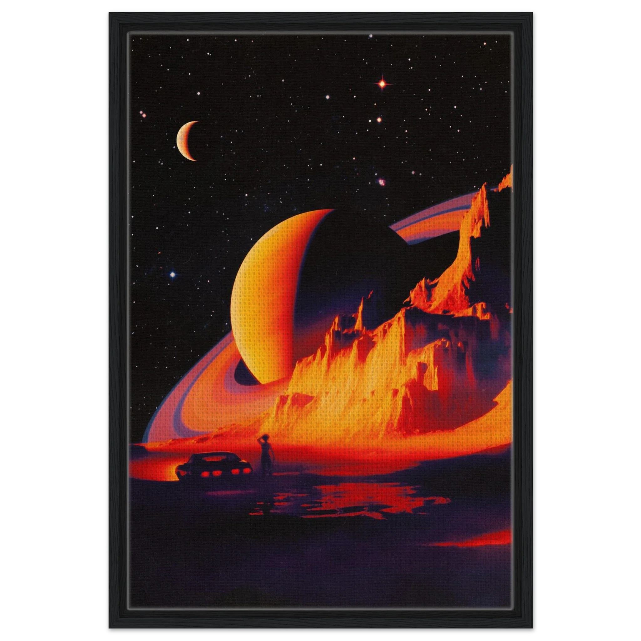 Alien Landscape Canvas