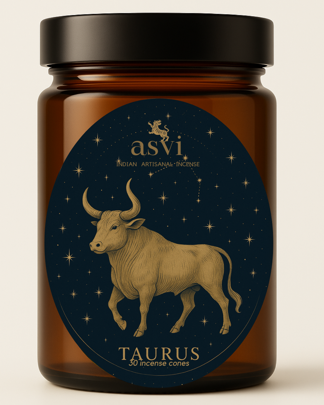 Ayurvedic Zodiac Incense | Taurus Sun Sign (Handmade Cones)