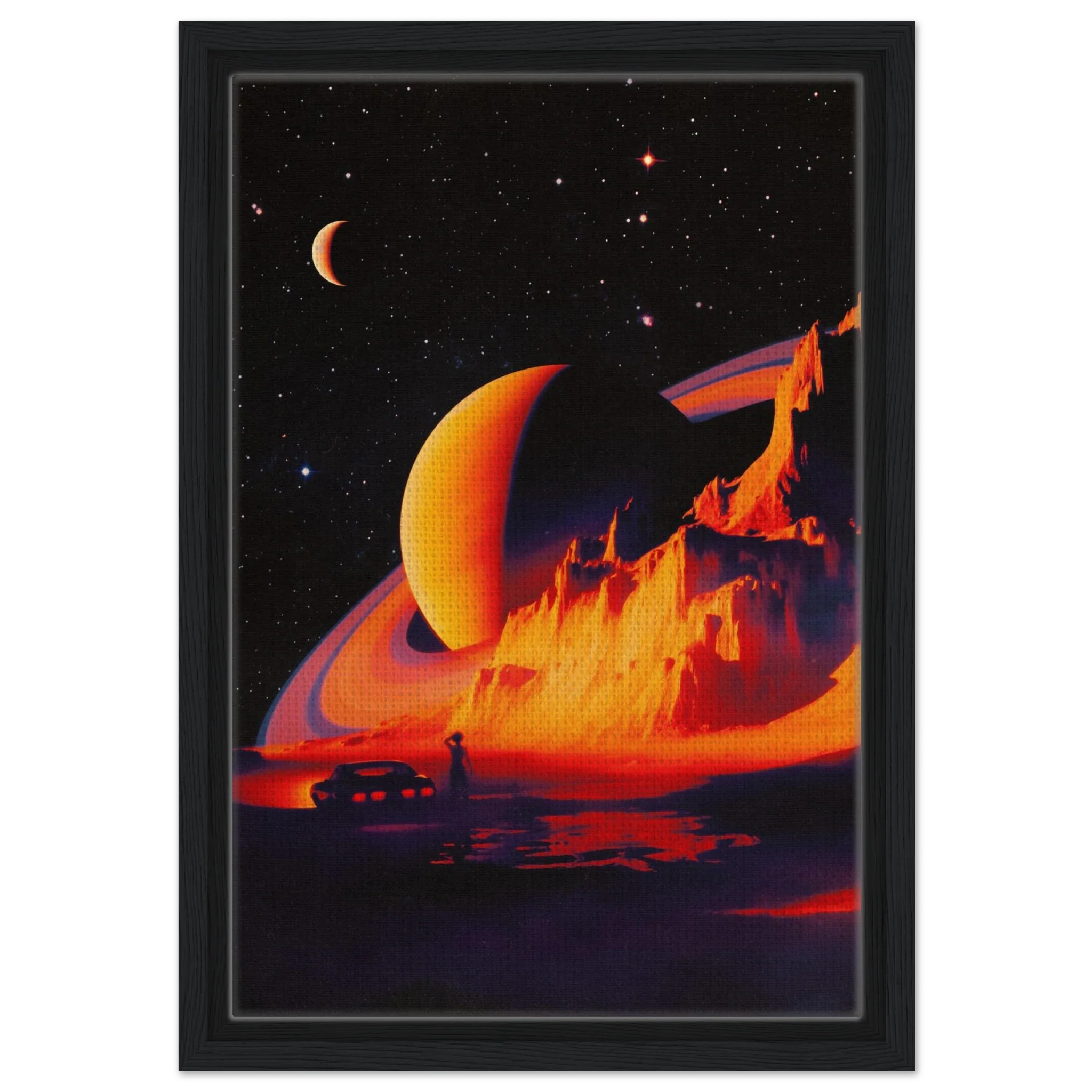 Alien Landscape Canvas