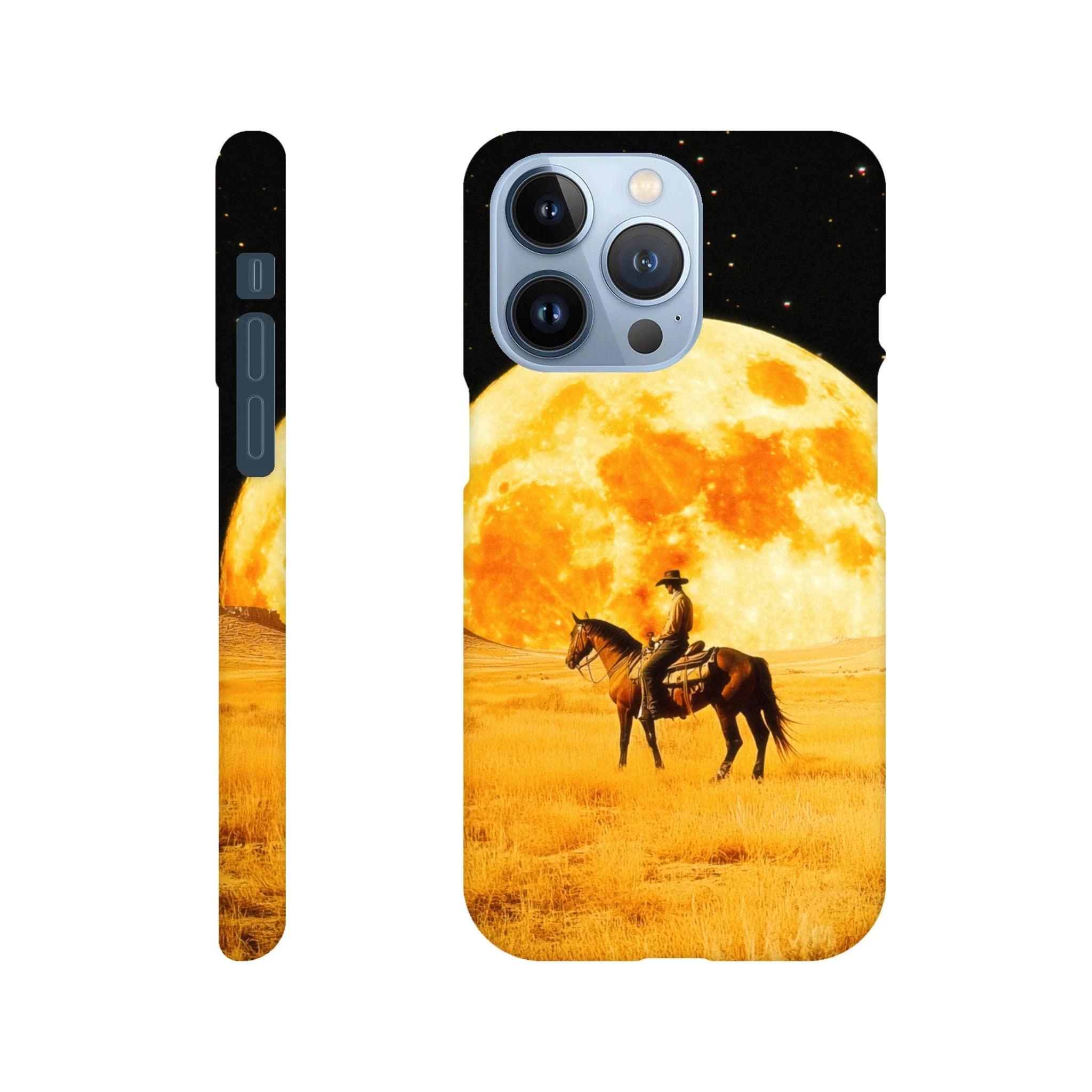 Lunar Cowboy iPhone Case