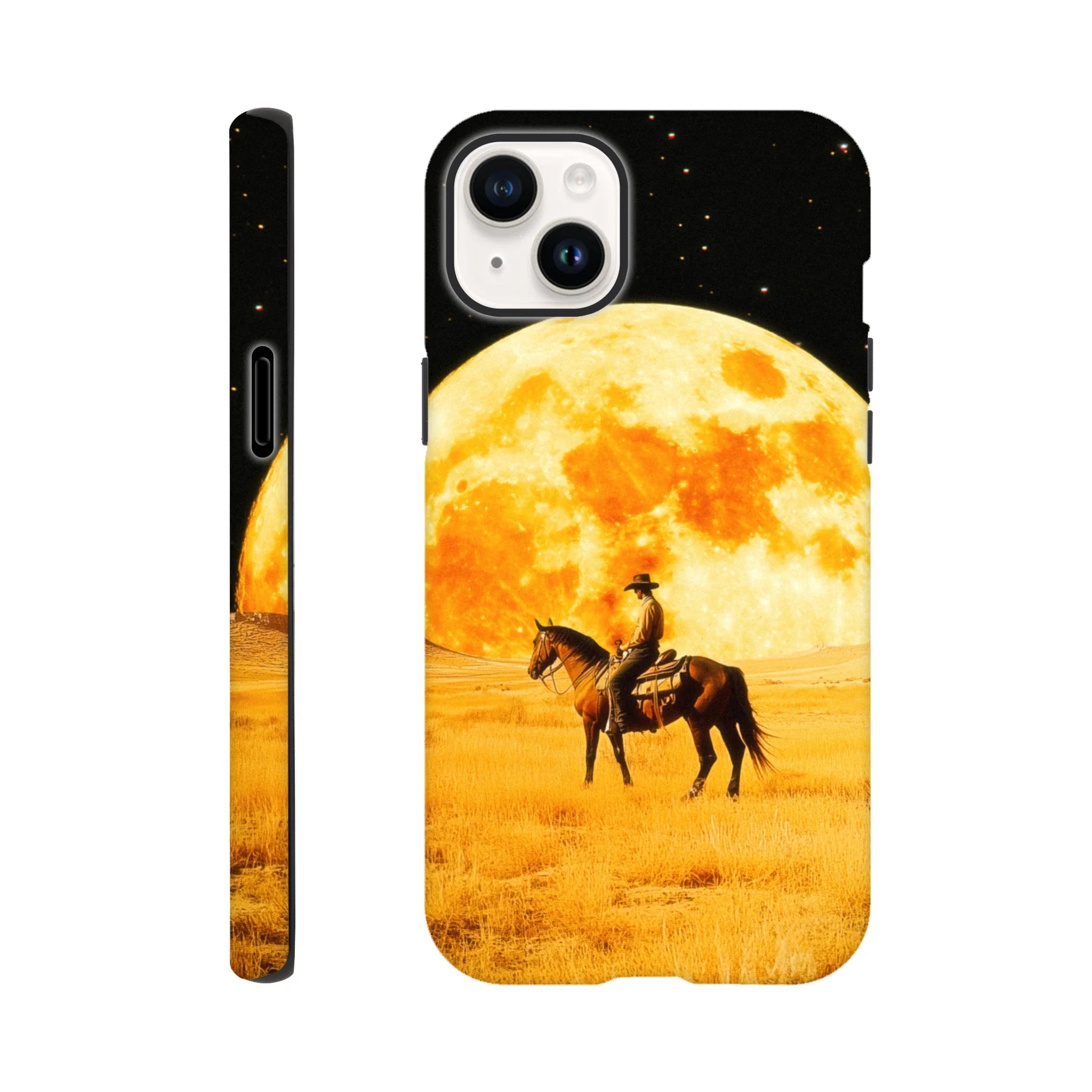 Lunar Cowboy iPhone Case