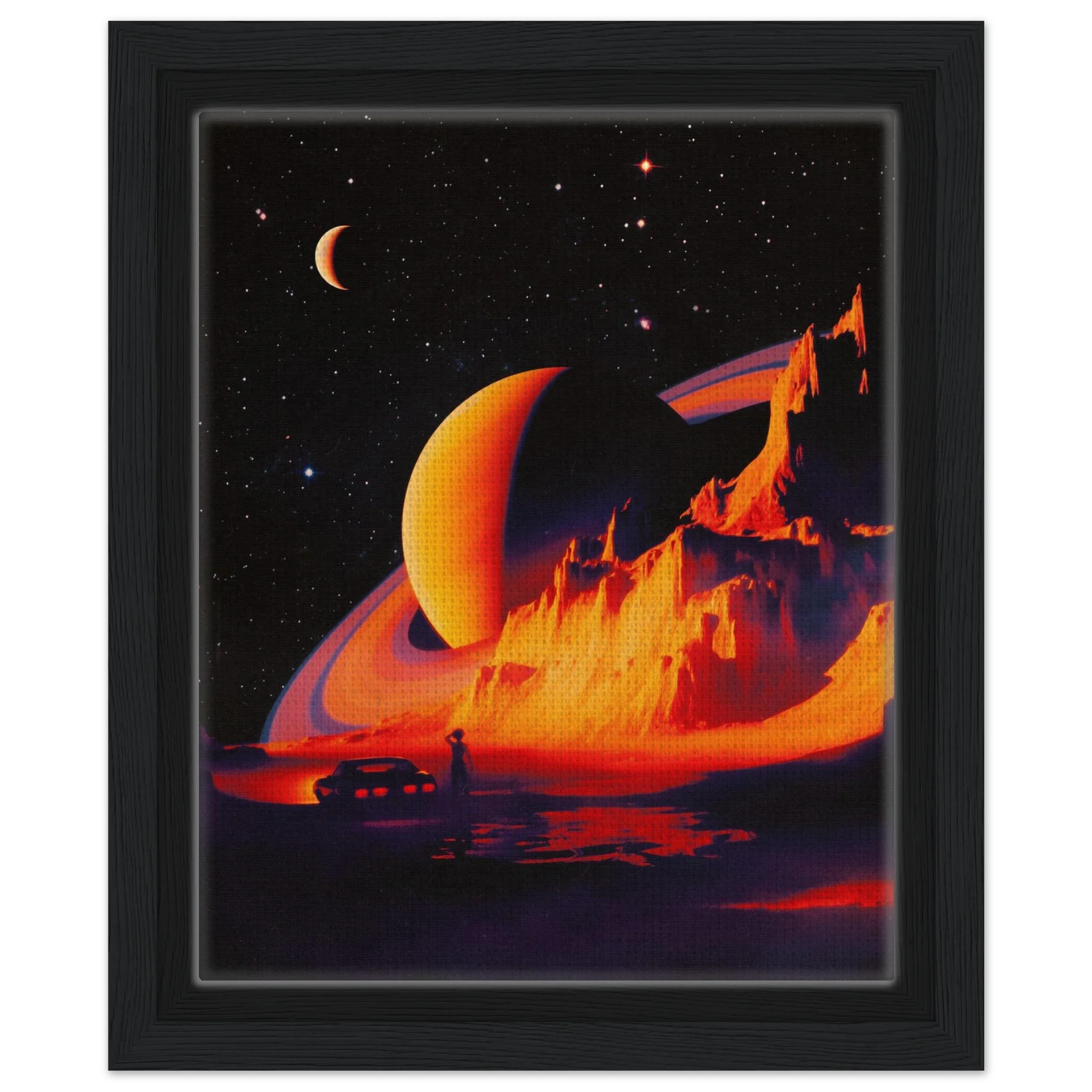 Alien Landscape Canvas