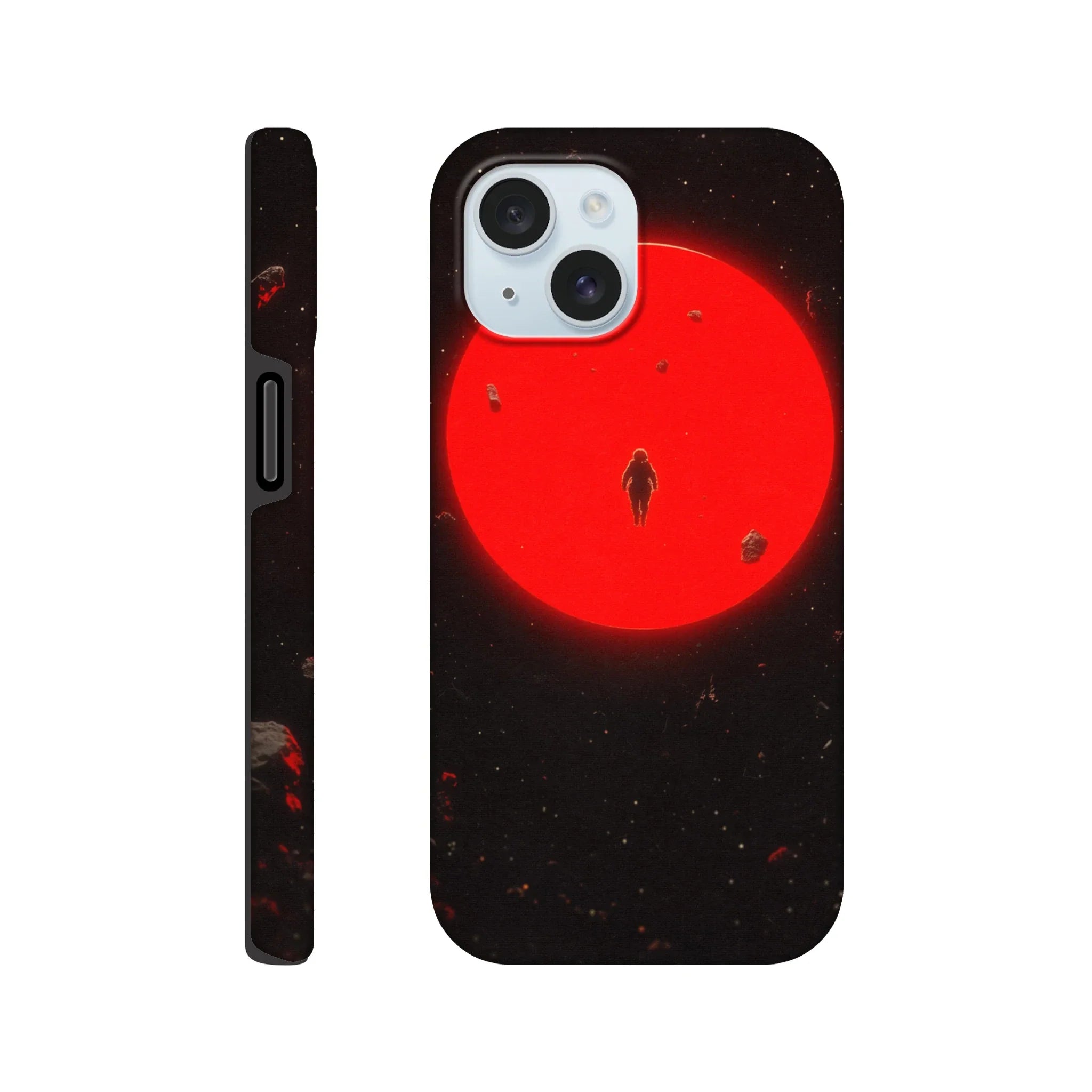 Red Moon iPhone Case