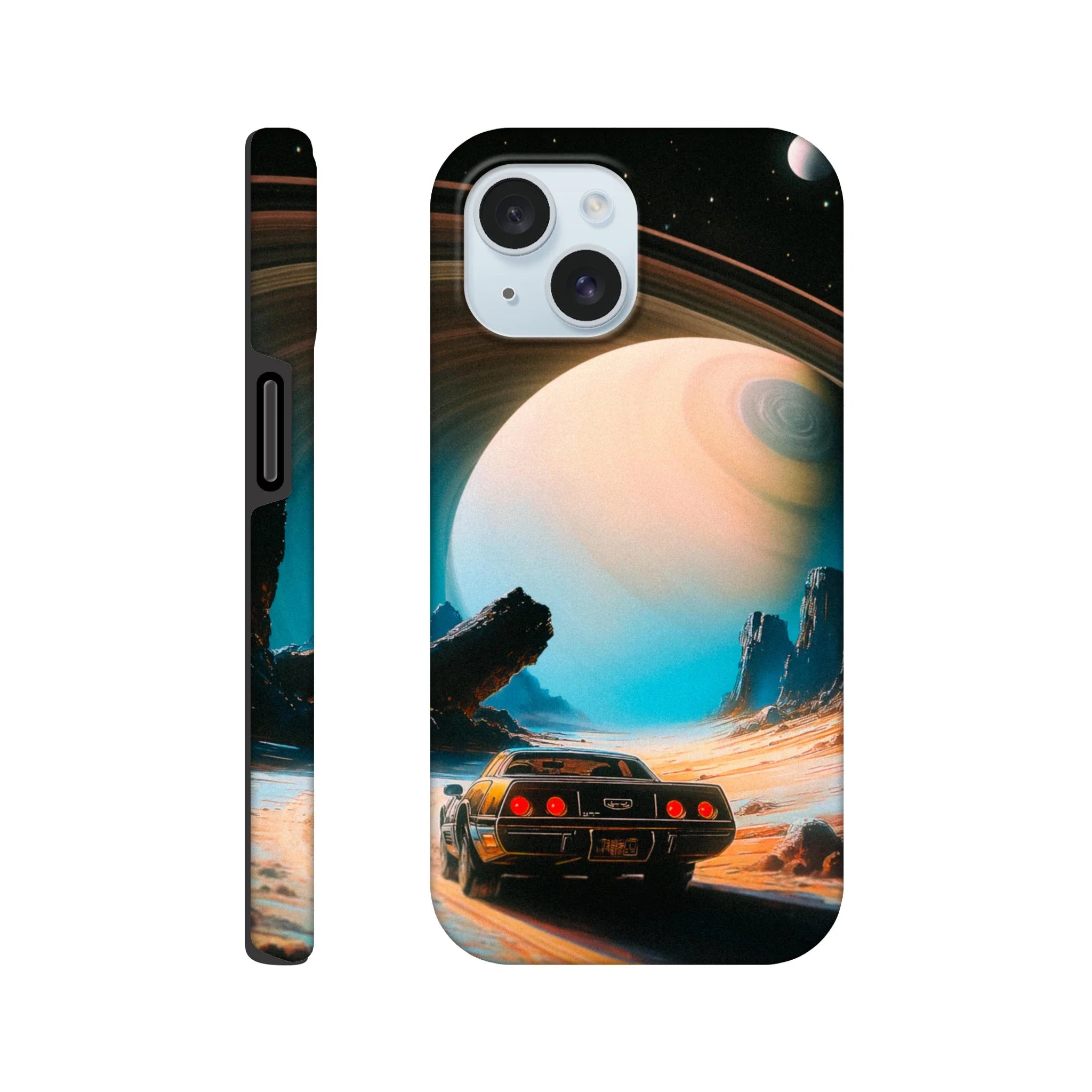 Space Race iPhone Case