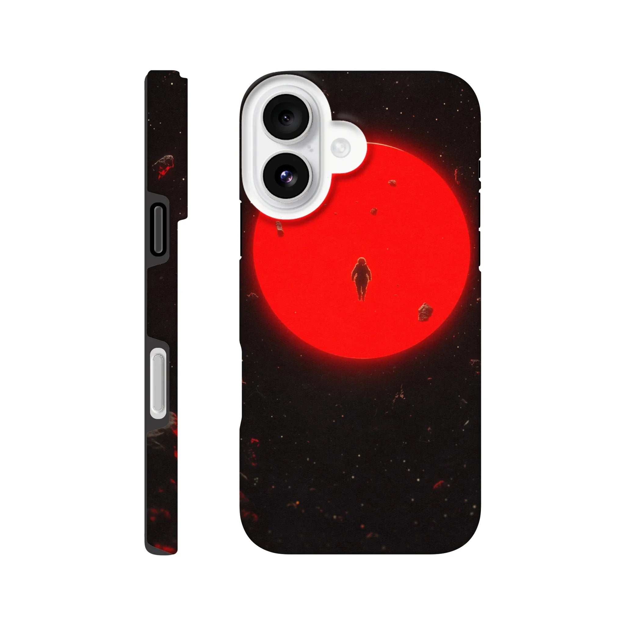 Red Moon iPhone Case
